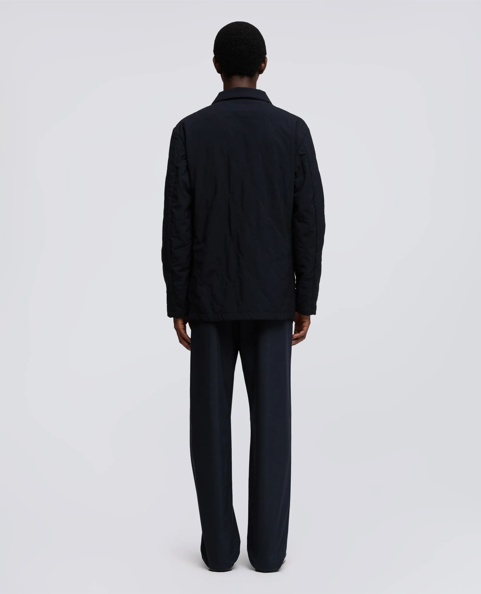 GIACCA IN TECNOLANA IMBOTTITA - BLU/BLACK sold by Aspesi product image thumbnail 3