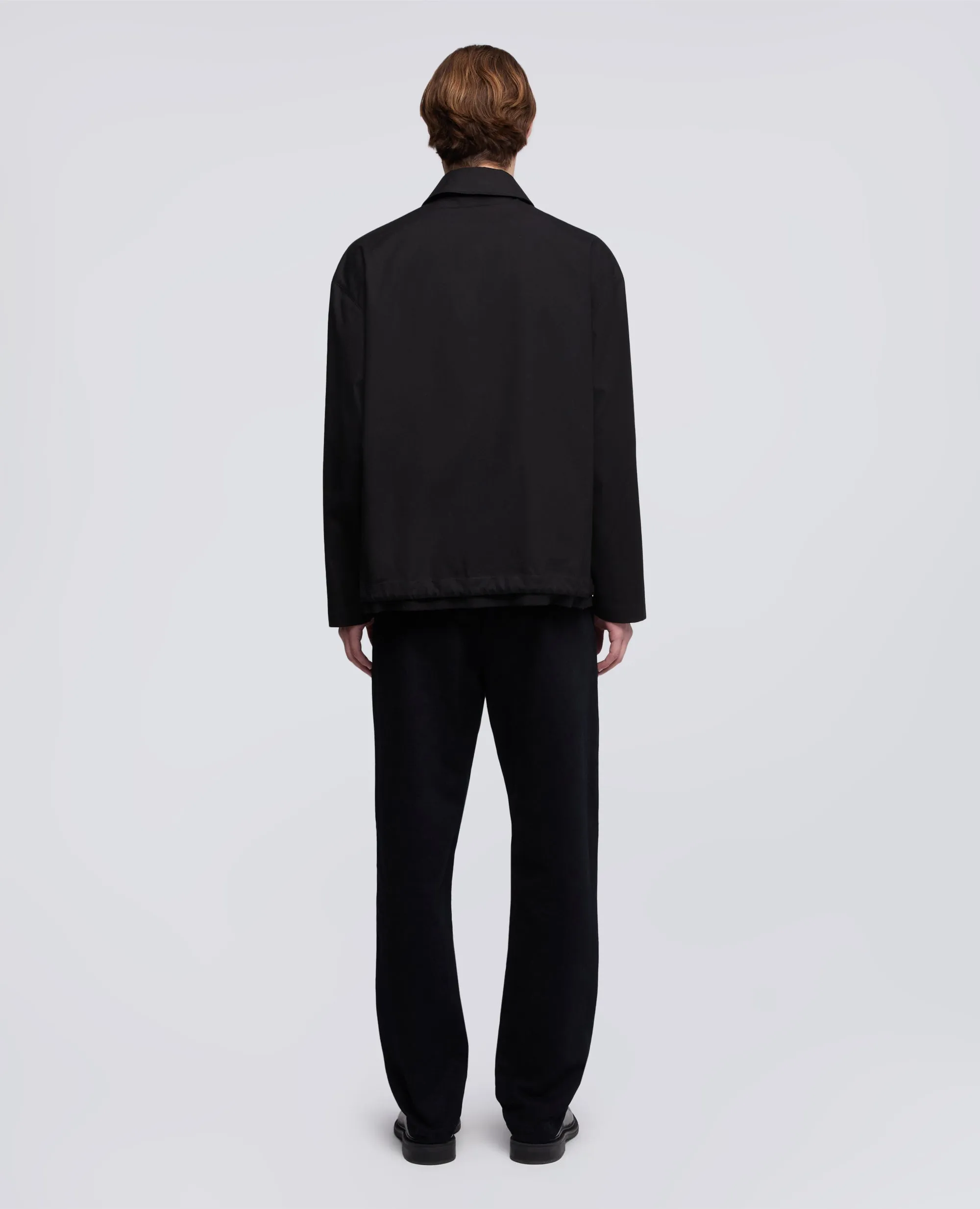 GIUBBOTTO IN COTONE DRY WAX - NERO sold by Aspesi product image thumbnail 3