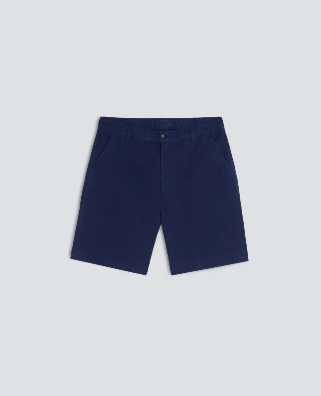 BERMUDA IN COTONE LINO FIAMMATO - BLUETTE sold by Aspesi