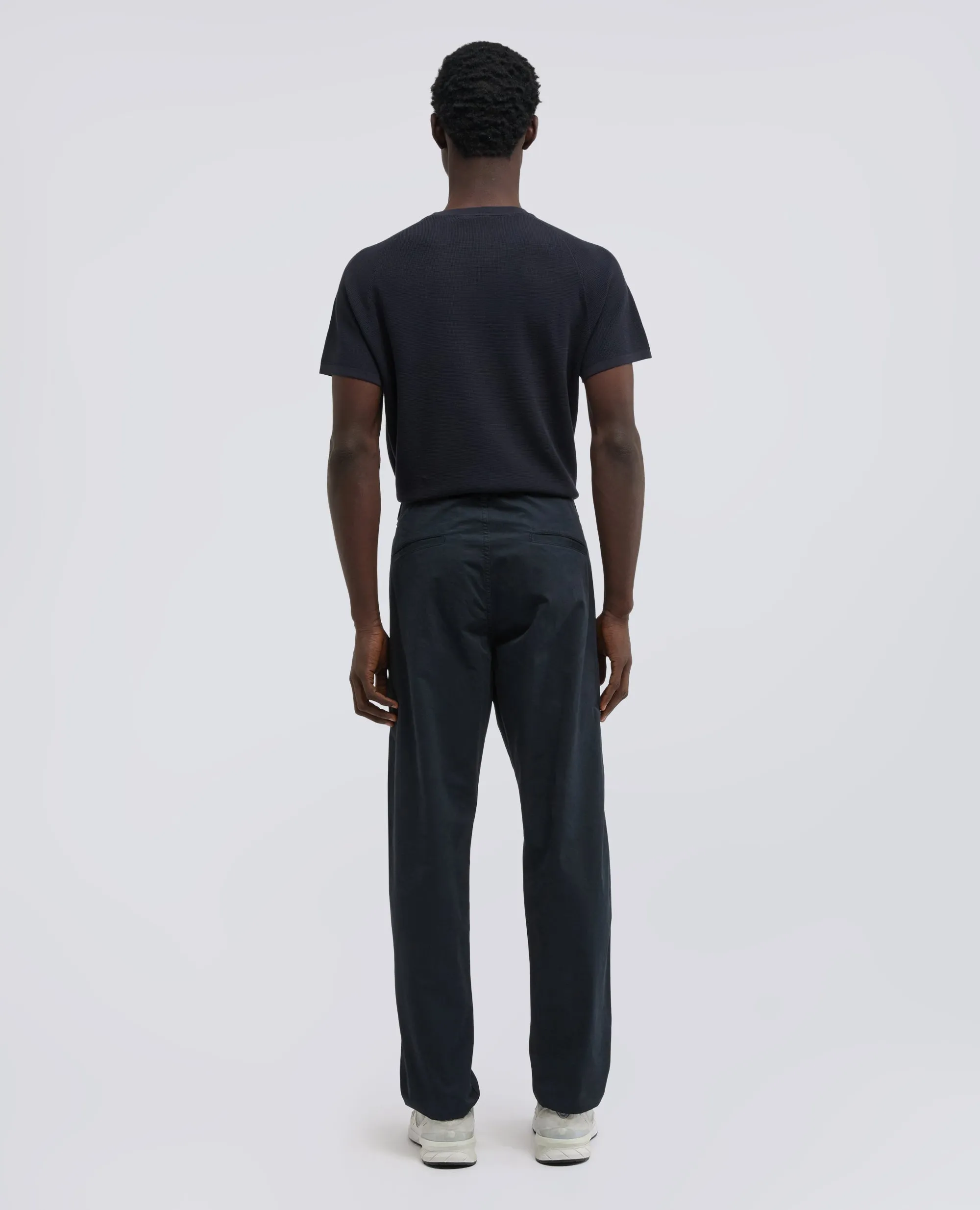 PANTALONE FUNZIONALE IN POPELINE - NAVY sold by Aspesi product image thumbnail 3