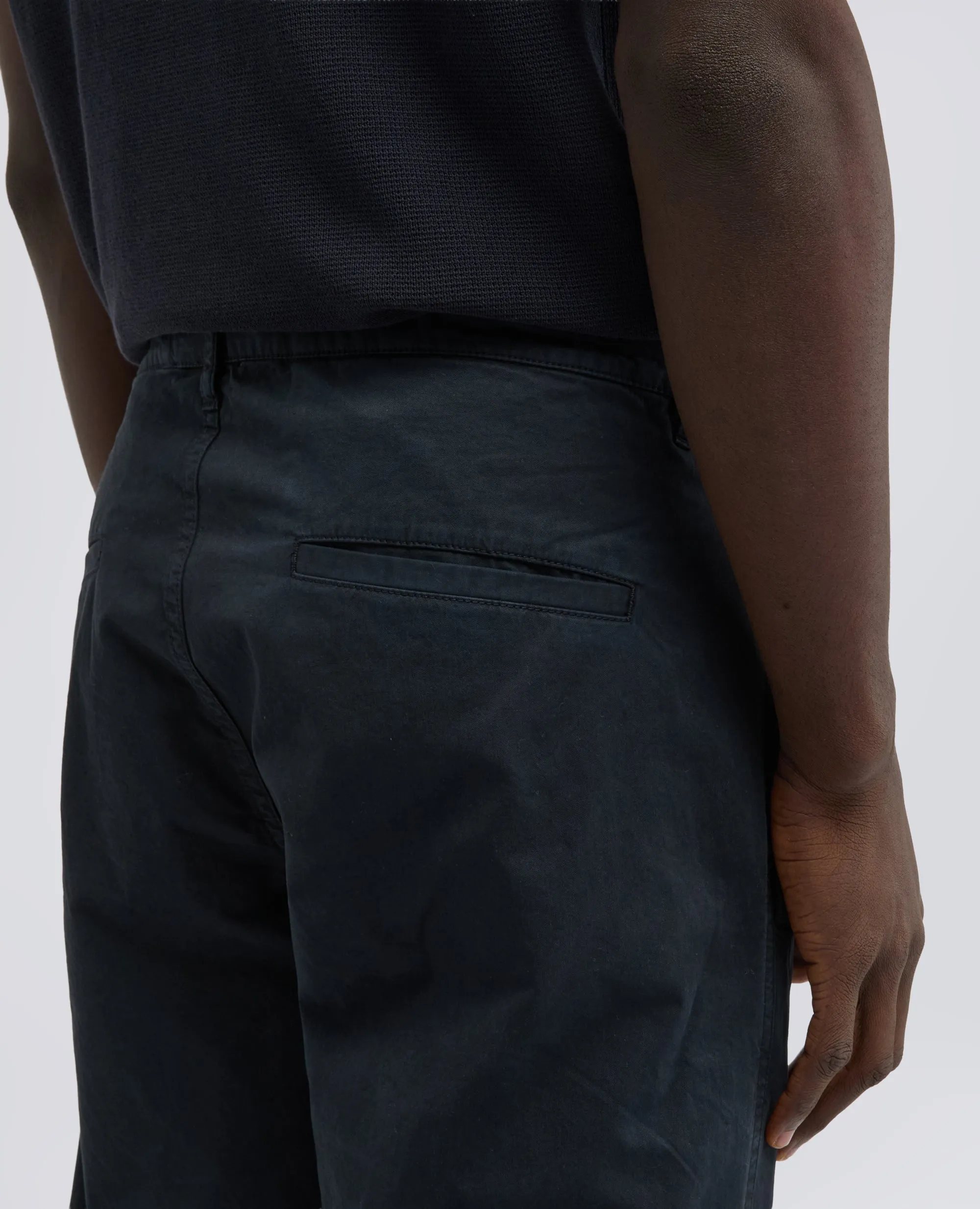 PANTALONE FUNZIONALE IN POPELINE - NAVY sold by Aspesi product image thumbnail 4