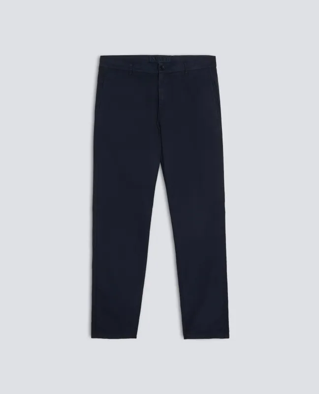 PANTALONE FUNZIONALE IN POPELINE - NAVY made by Aspesi