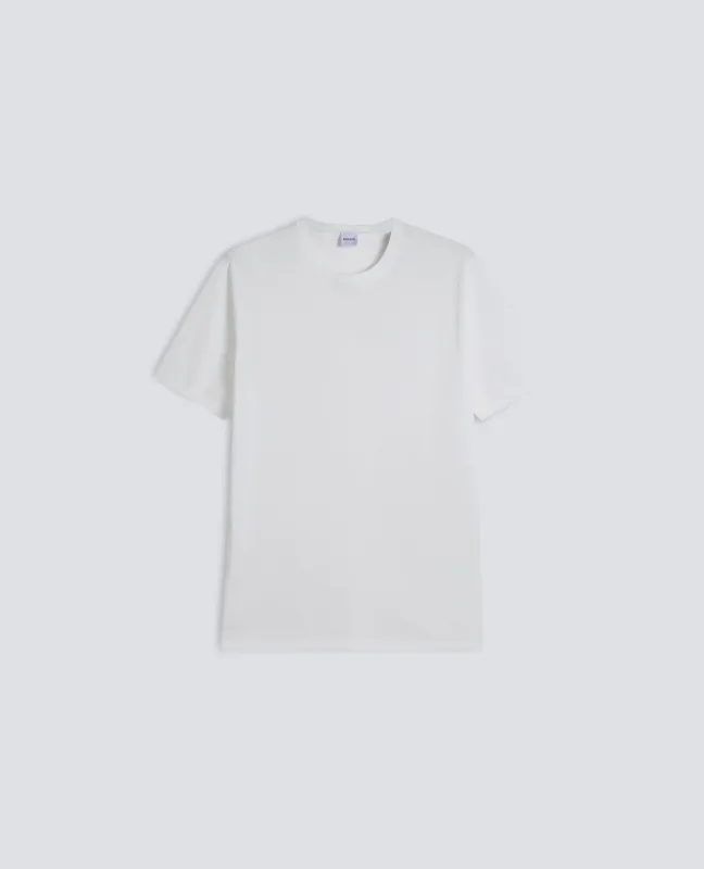 T-SHIRT IN COTONE - BIANCO sold by Aspesi
