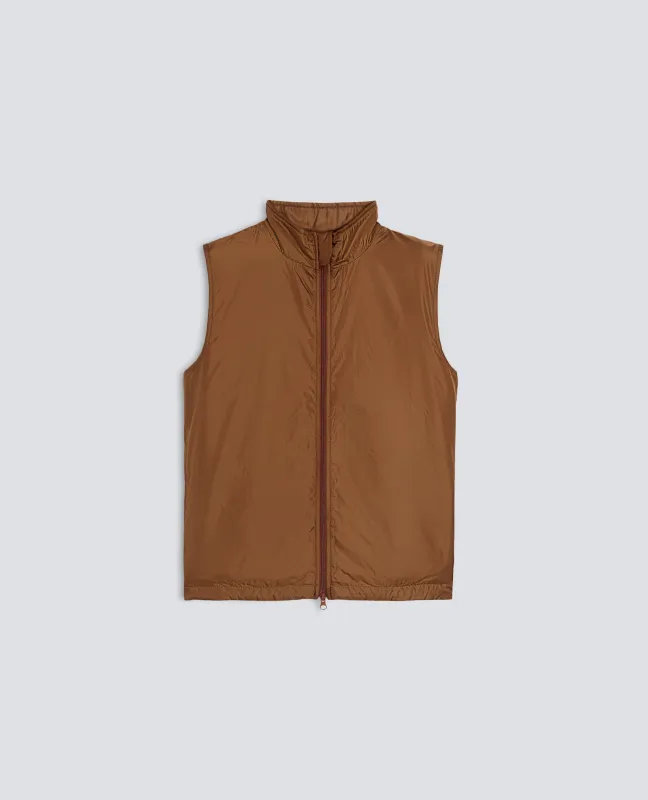 GILET VERNES IN NYLON - BISCOTTO sold by Aspesi