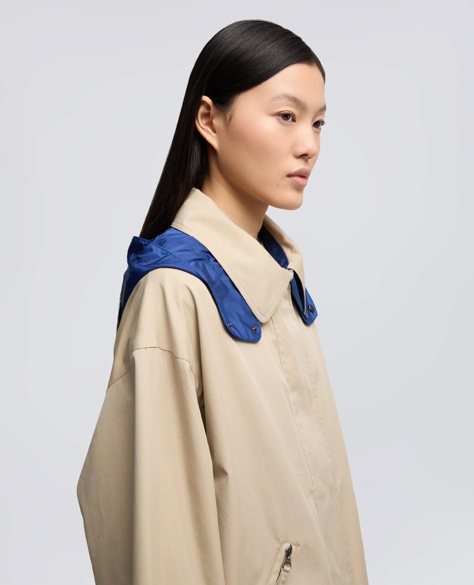 GIUBBOTTO REVERSIBILE IN TWILL DI COTONE POLIAMMIDE E NYLON - COLONIALE sold by Aspesi product image thumbnail 3