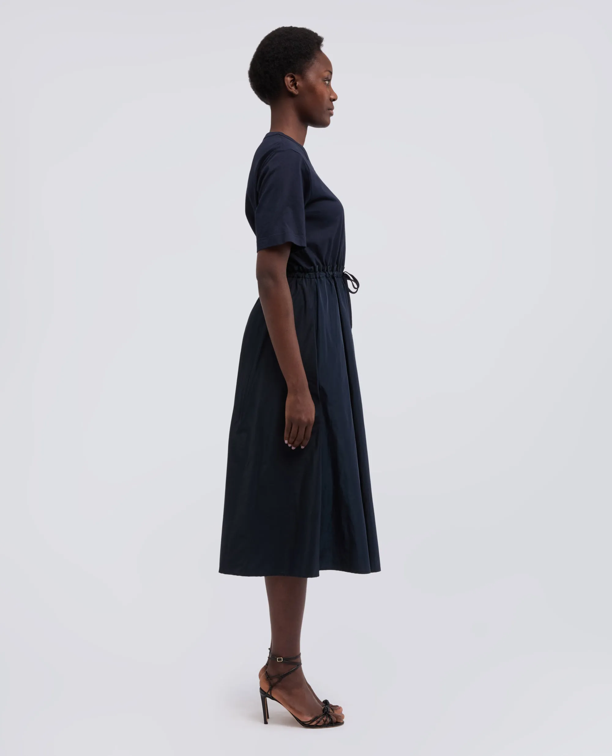 ABITO IN TAFFETAS E JERSEY - BLU NERO+BLU sold by Aspesi product image thumbnail 4