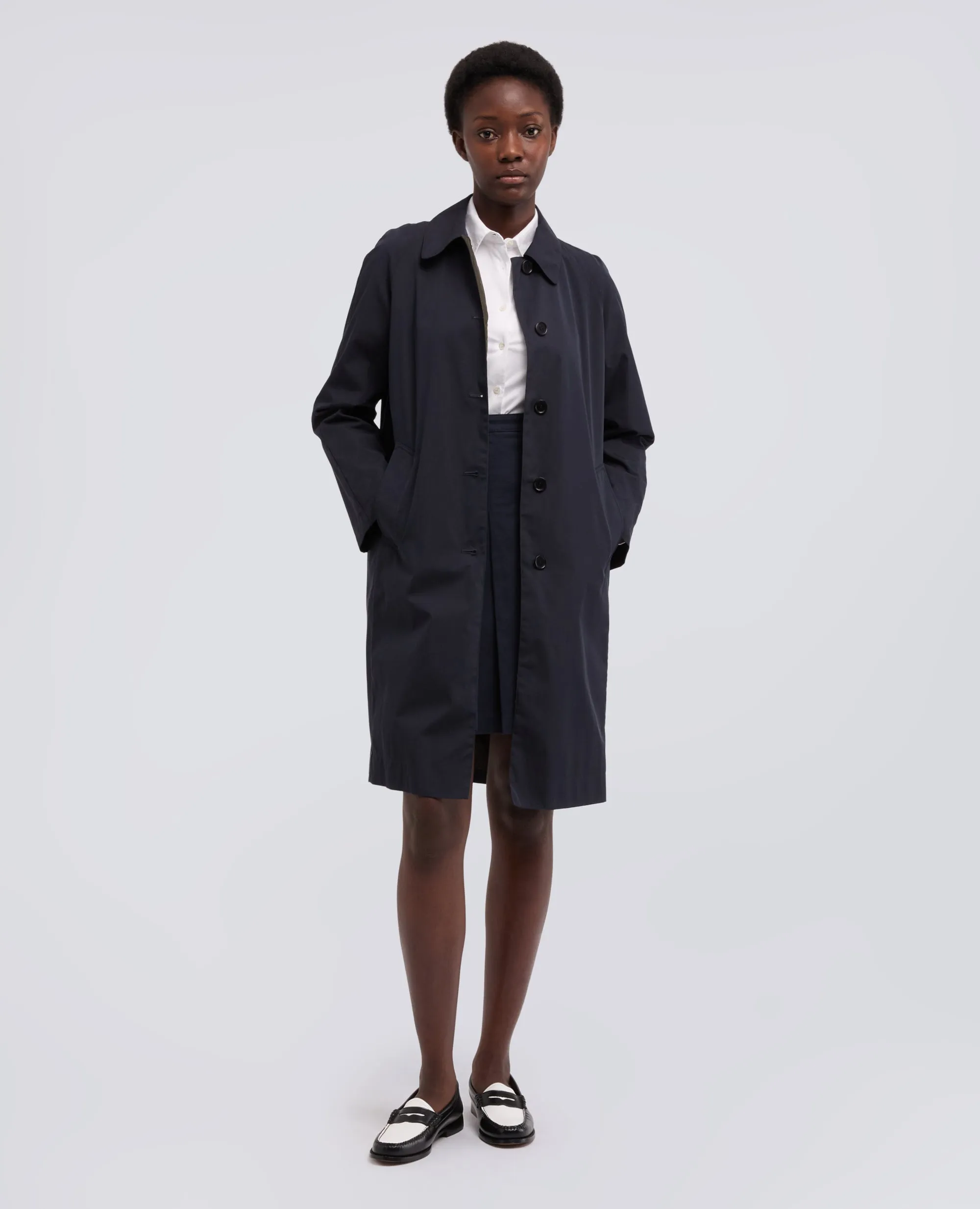 CAMICIA IN JERSEY DI COTONE - BIANCO sold by Aspesi product image thumbnail 2