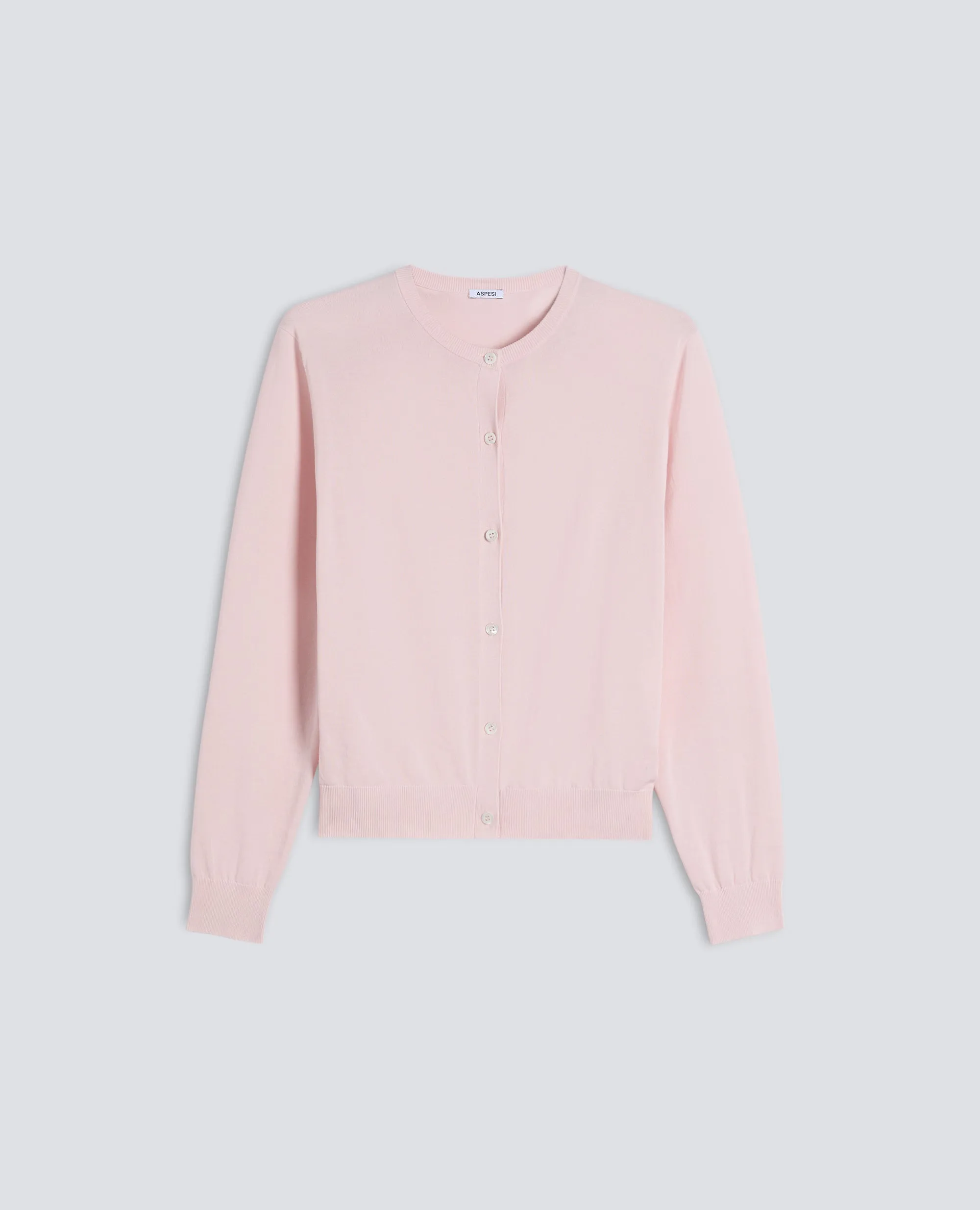 CARGIDAN GIROCOLLO IN COTONE - ROSA sold by Aspesi