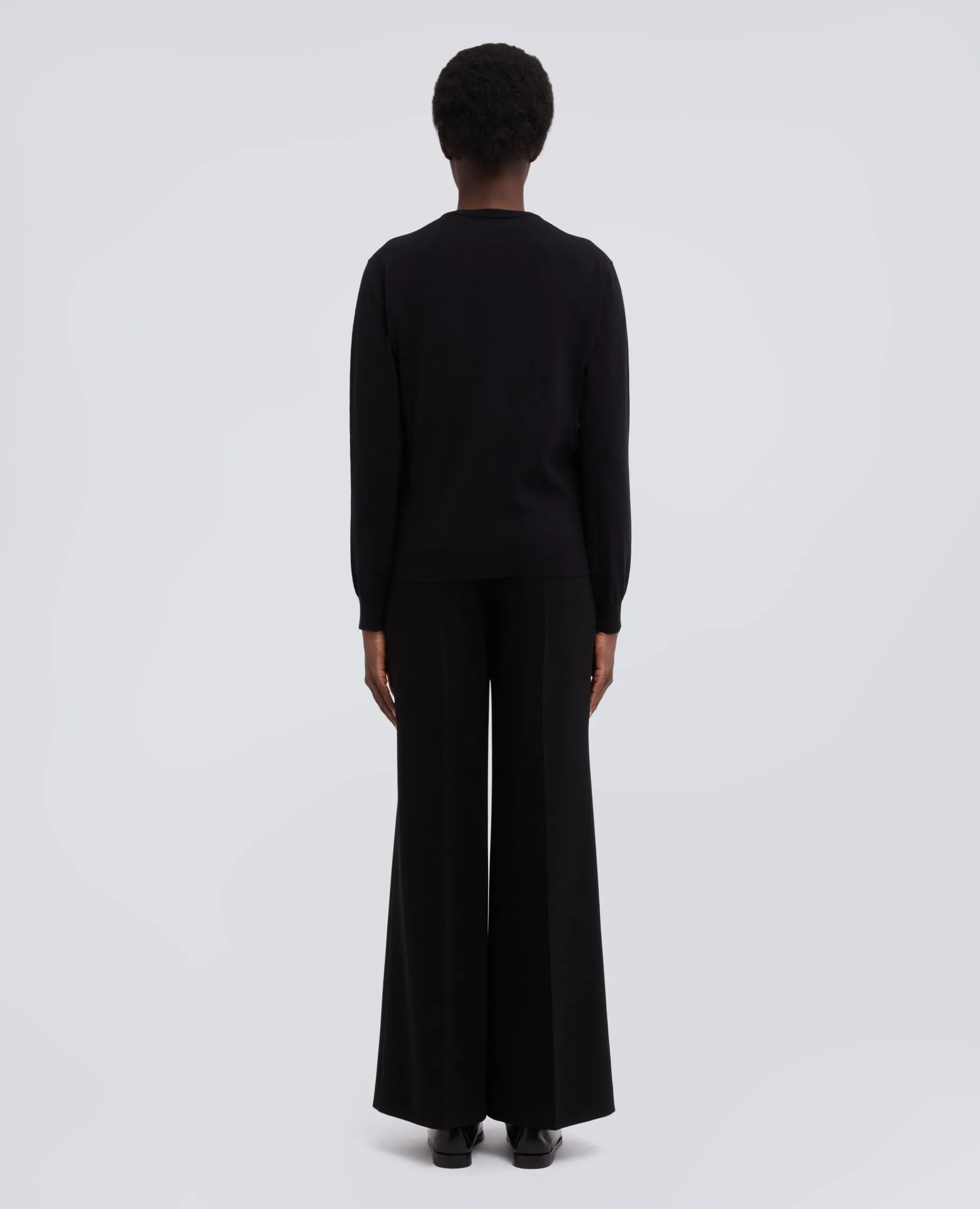 CARGIDAN GIROCOLLO IN COTONE - NERO sold by Aspesi product image thumbnail 3