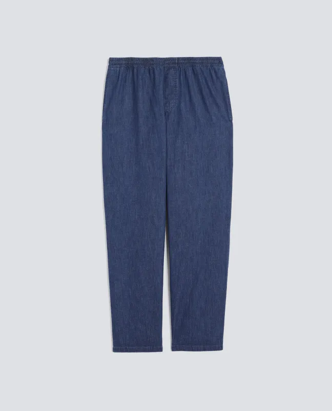 PANTALONE IN DENIM DI COTONE LEGGERO - DENIM made by Aspesi