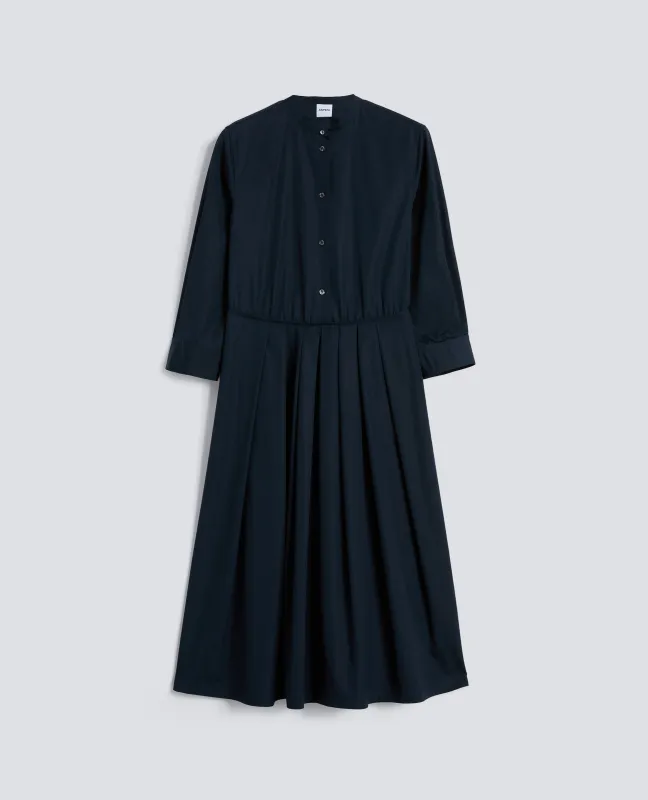 ABITO IN POPELINE DI COTONE - NAVY made by Aspesi