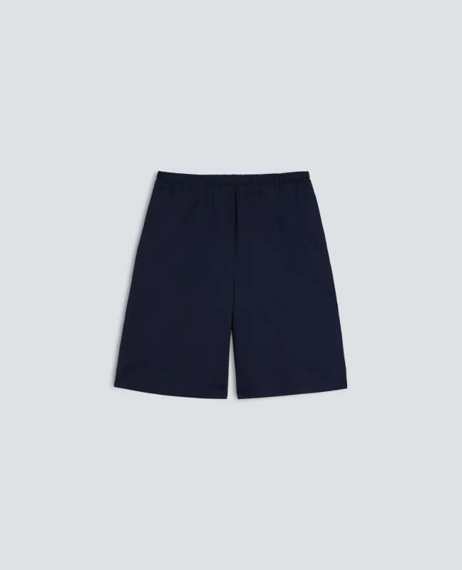 BERMUDA IN TWILL DI COTONE STRETCH - NAVY sold by Aspesi