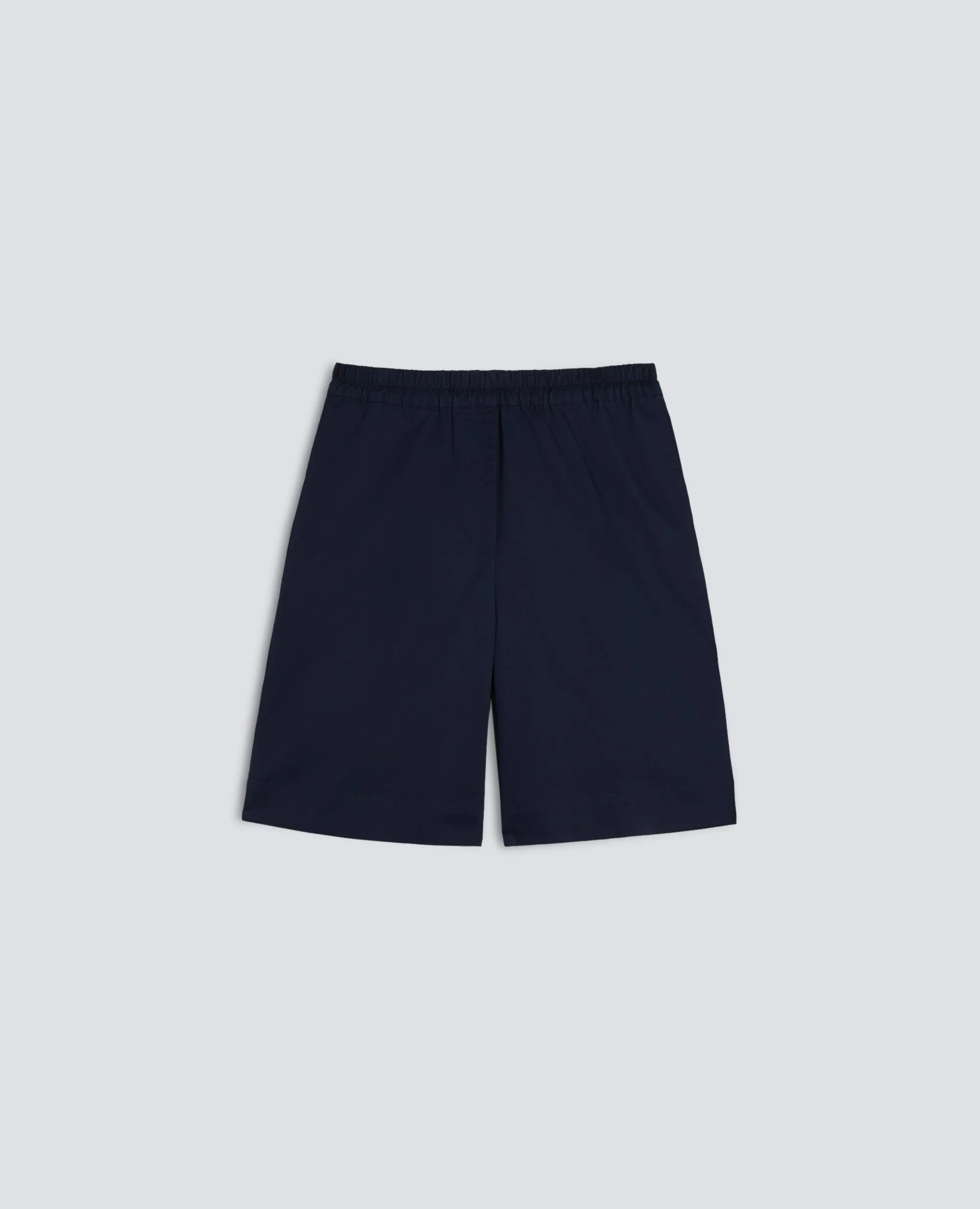 BERMUDA IN TWILL DI COTONE STRETCH - NAVY sold by Aspesi