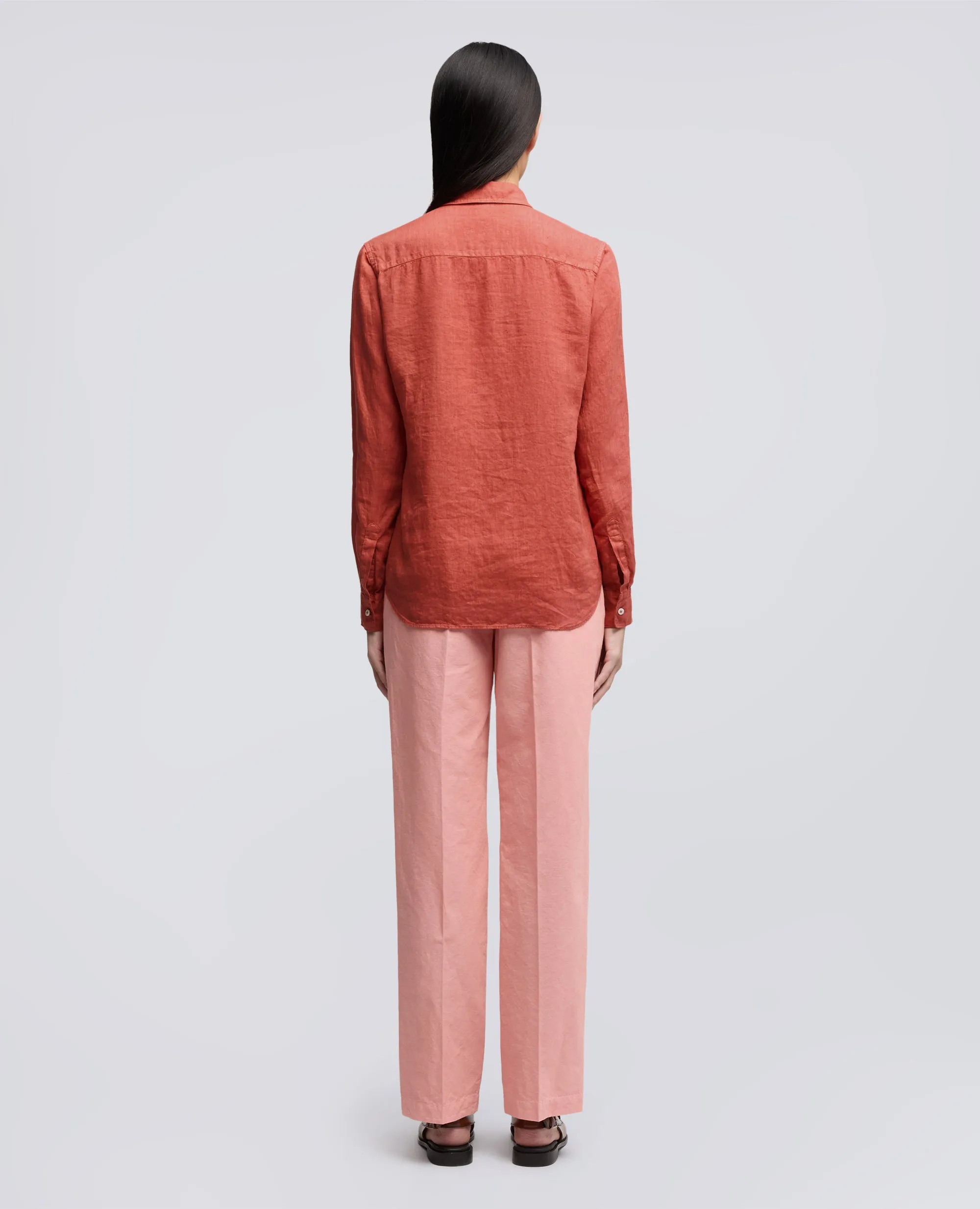 CAMICIA CLASSICA IN LINO - ARAGOSTA sold by Aspesi product image thumbnail 3