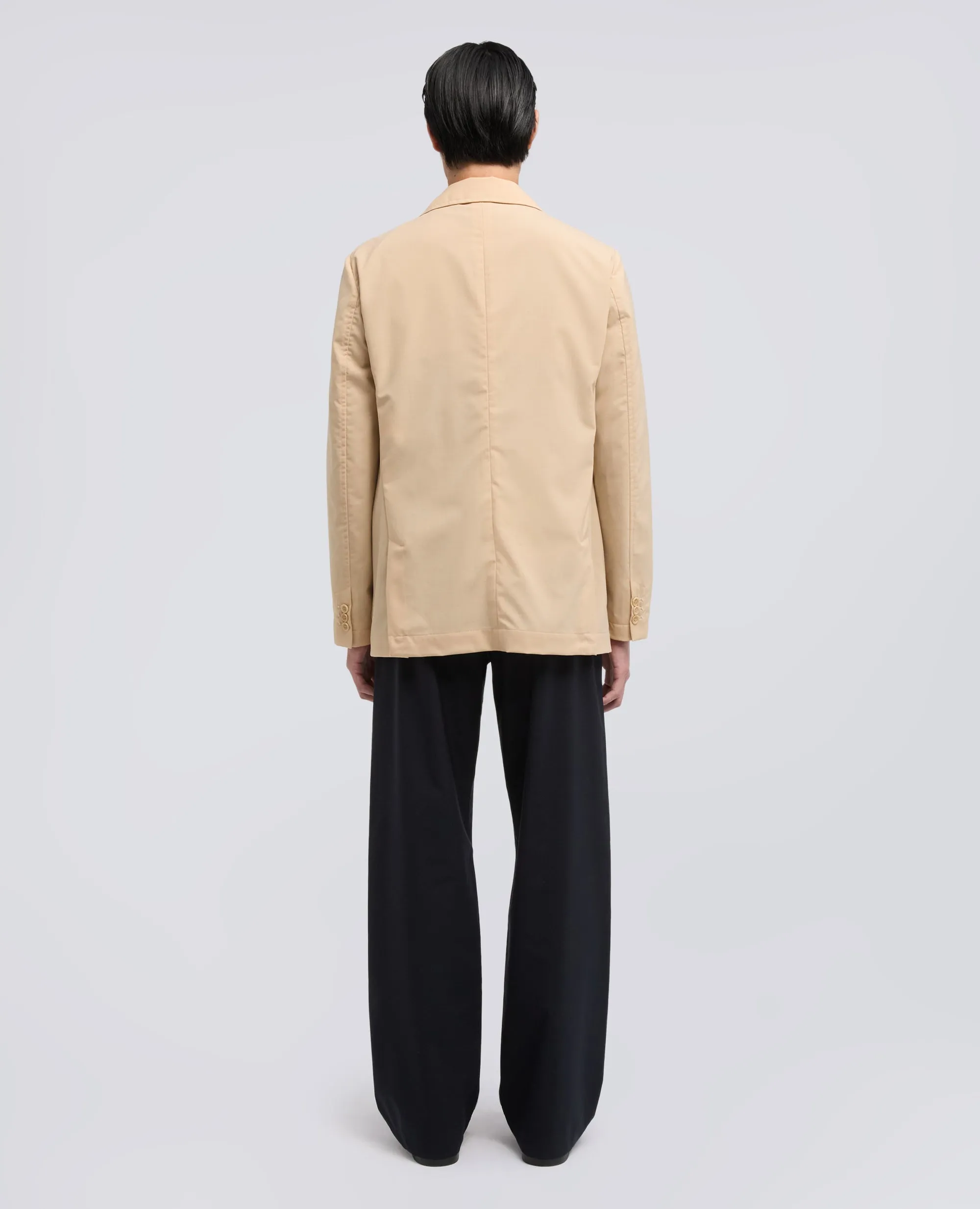 BLAZER IN LANA-POLIESTERE COMFORT - NATURALE sold by Aspesi product image thumbnail 3