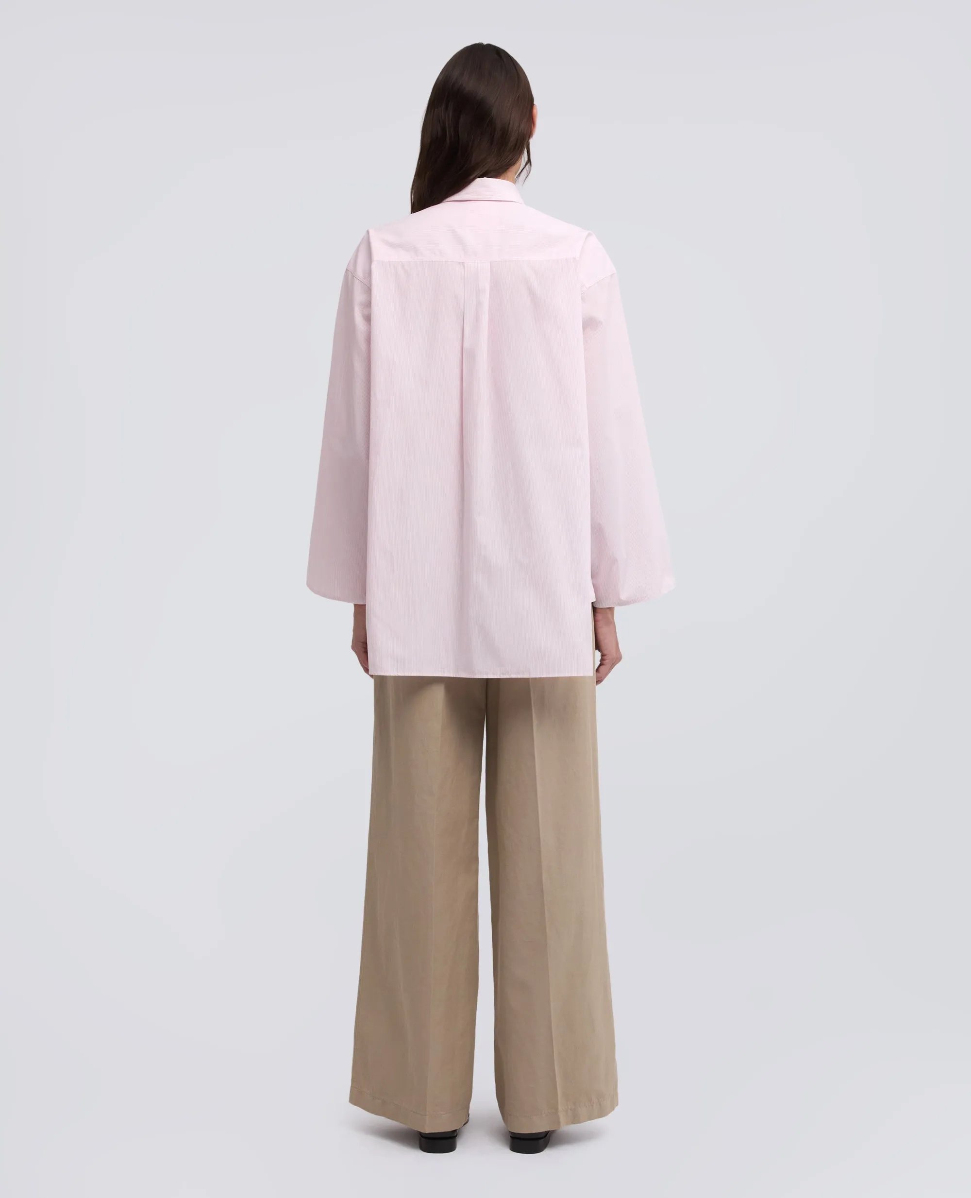 CAMICIA IN POPELINE - AA CAPSULE COLLECTION - RIGA ROSSA sold by Aspesi product image thumbnail 3