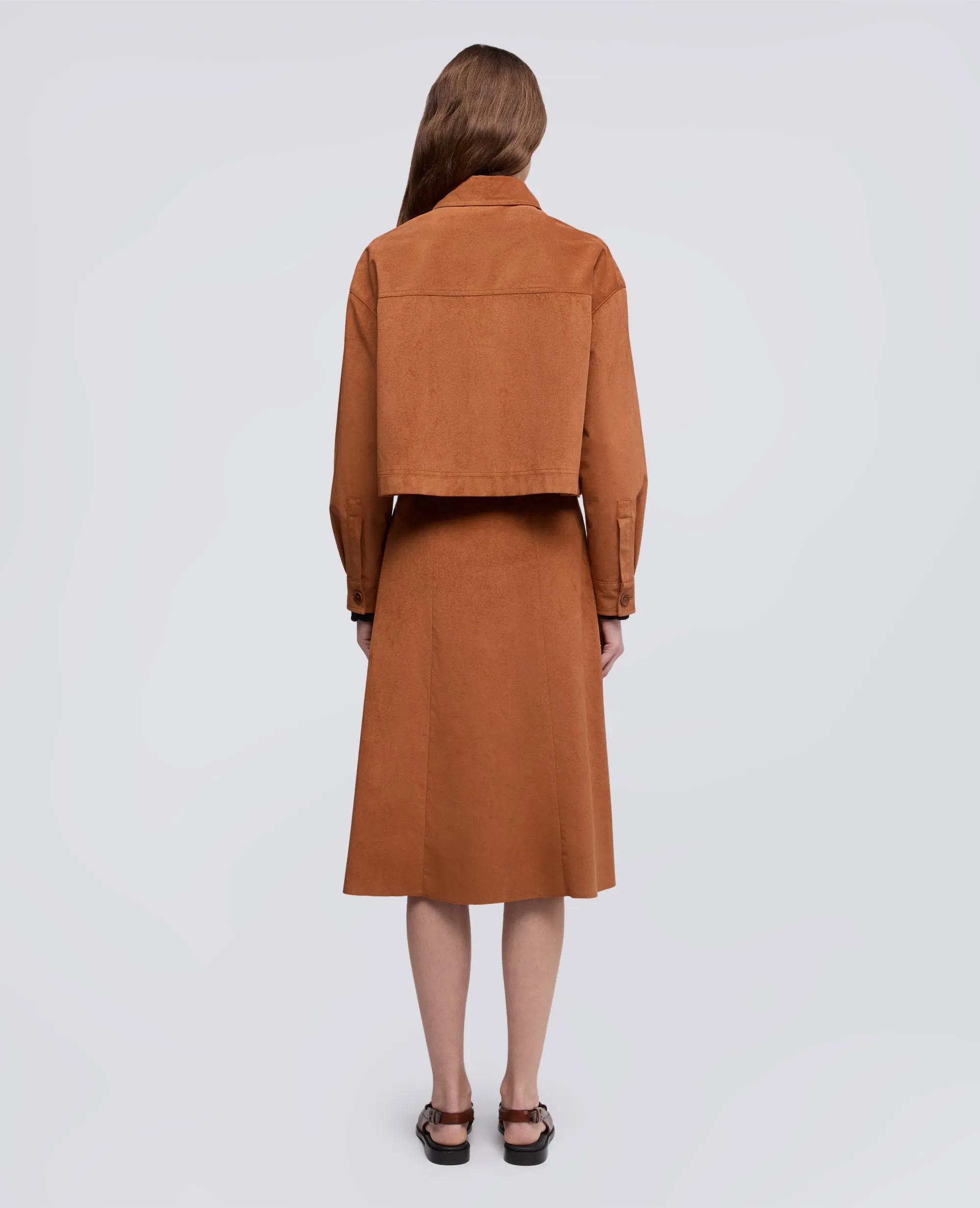 GIUBBOTTO IN ALCANTARA ® ORIGINALE - RUGGINE sold by Aspesi product image thumbnail 3