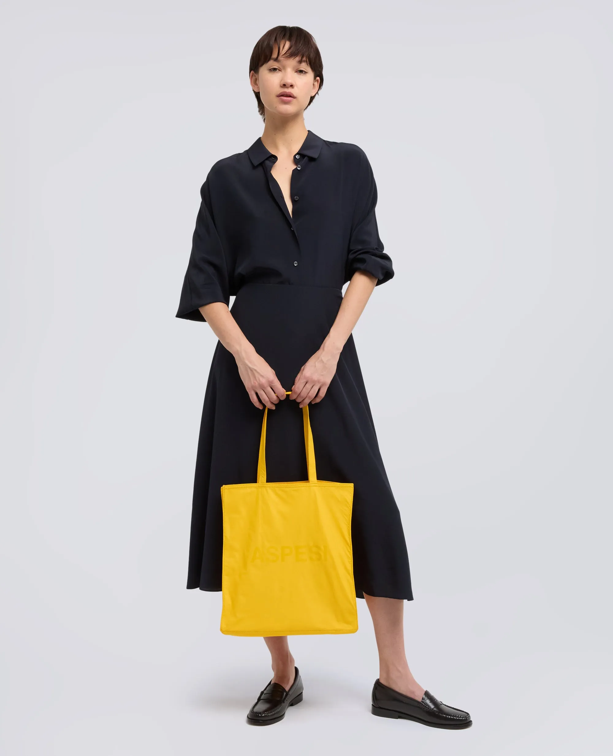 BORSA SHOPPING IN NYLON - SENAPE sold by Aspesi product image thumbnail 3