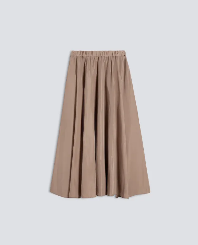 GONNA IN POLIESTERE TECNICO - BEIGE made by Aspesi