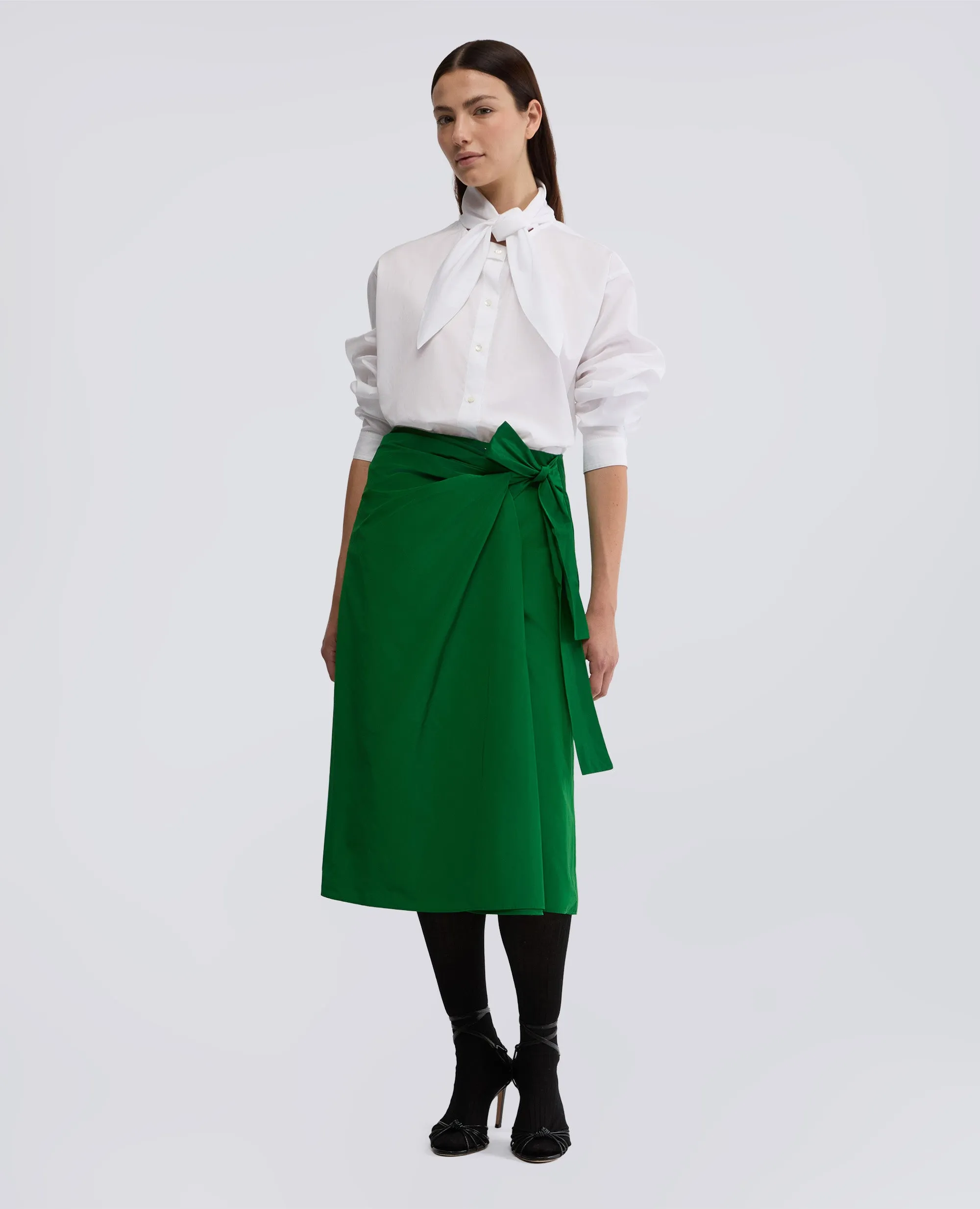 GONNA A PORTAFOGLIO IN TESSUTO TECNICO - VERDE sold by Aspesi product image thumbnail 2