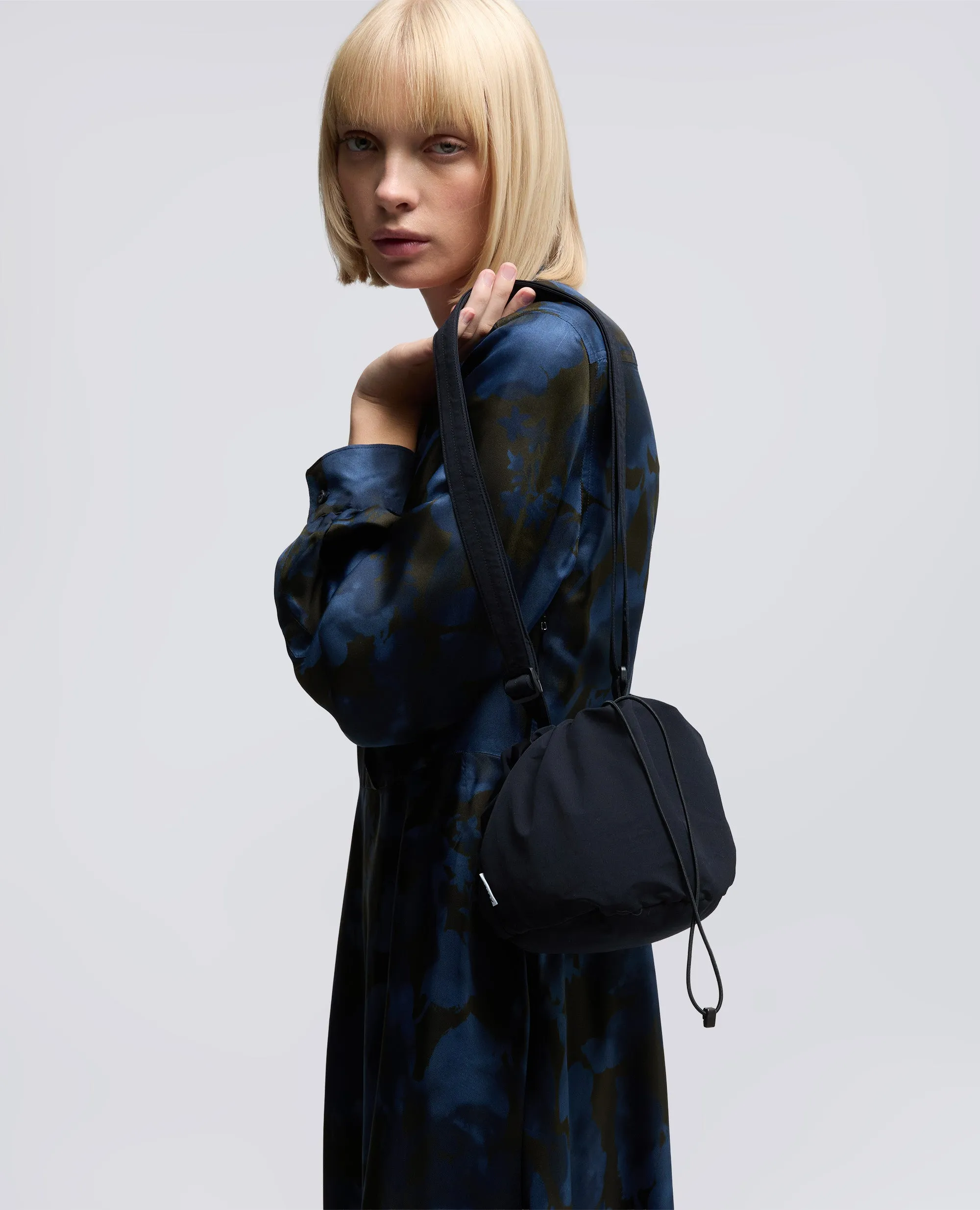 BORSA SECCHIELLO IN TELA IDROREPELLENTE - BLU NAVY sold by Aspesi product image thumbnail 3