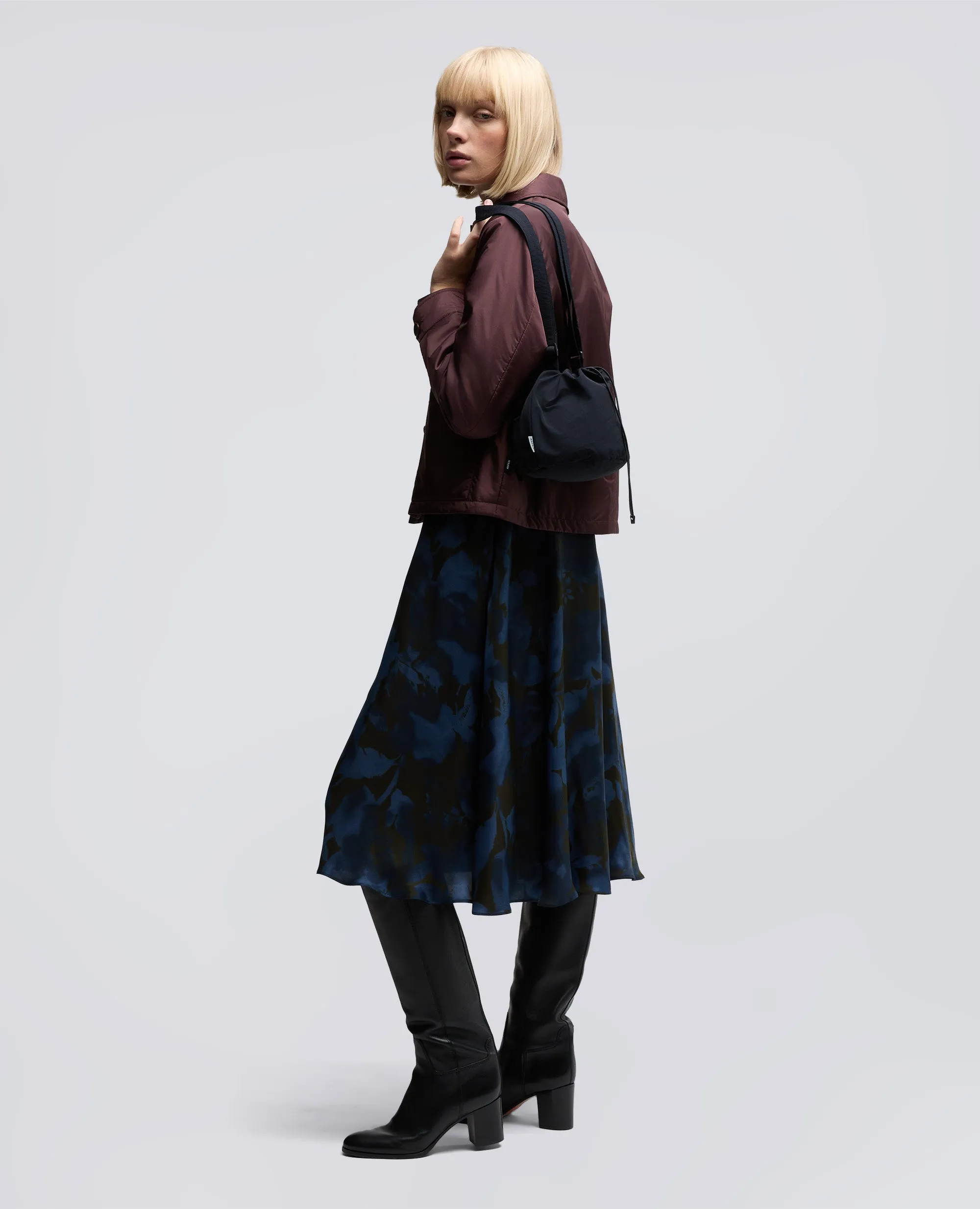 BORSA SECCHIELLO IN TELA IDROREPELLENTE - BLU NAVY sold by Aspesi product image thumbnail 4