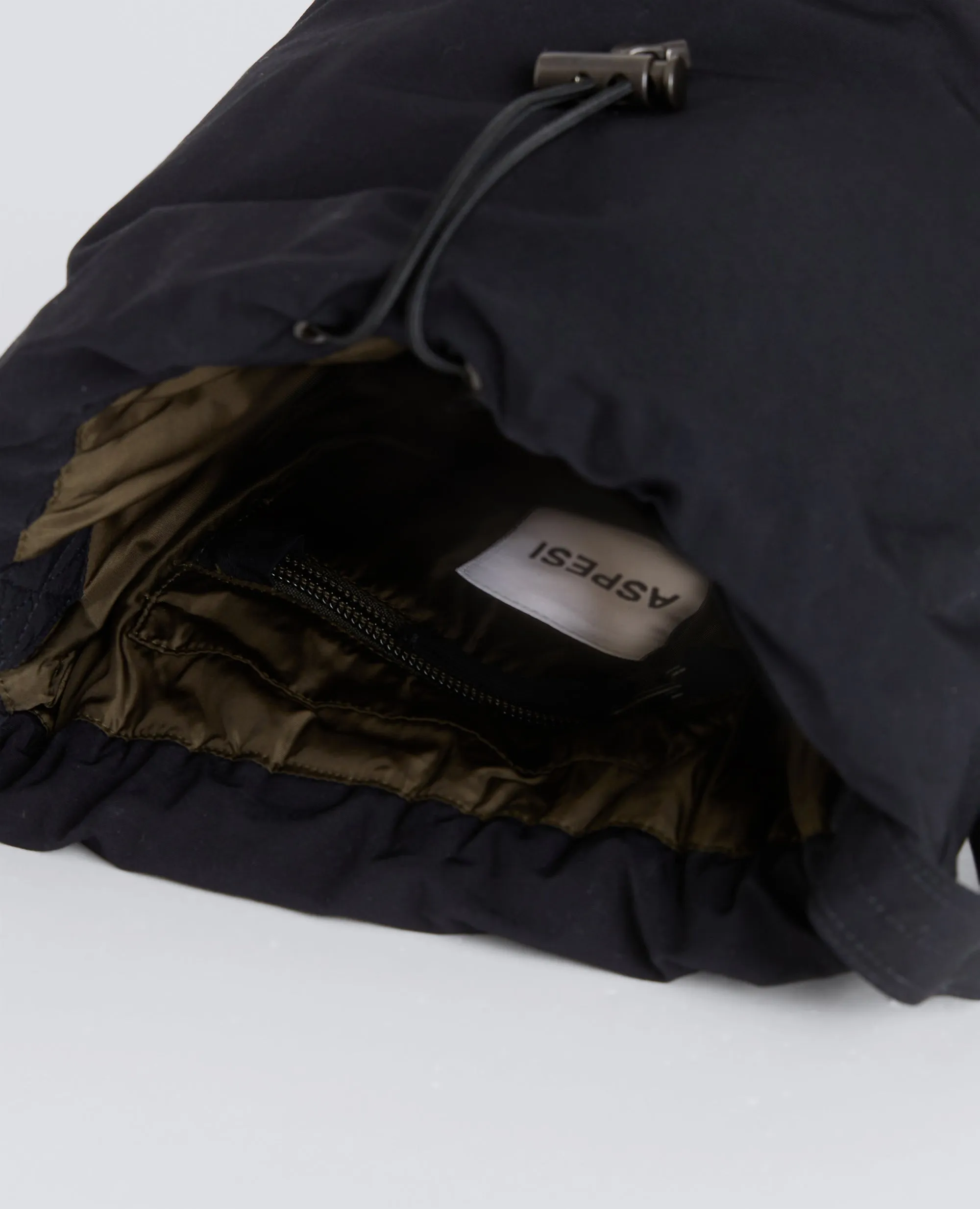 BORSA SECCHIELLO IN TELA IDROREPELLENTE - BLU NAVY sold by Aspesi product image thumbnail 2