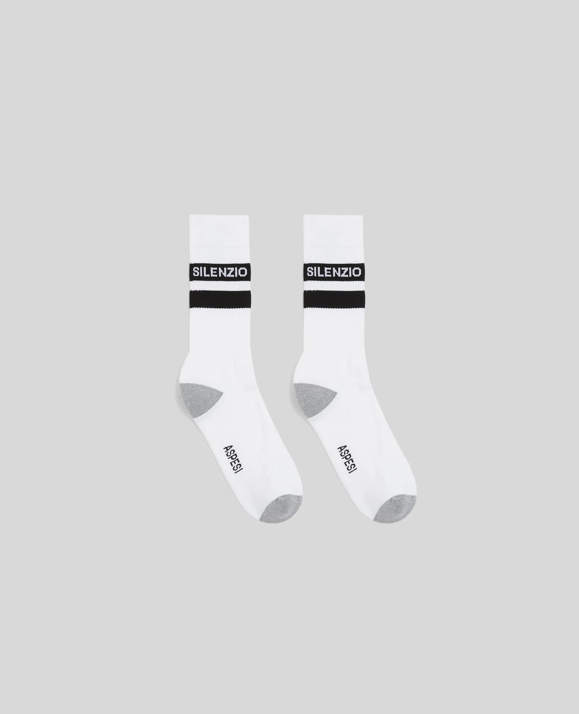 CALZE IN MISTO COTONE - BIANCO+NERO sold by Aspesi product image thumbnail 3