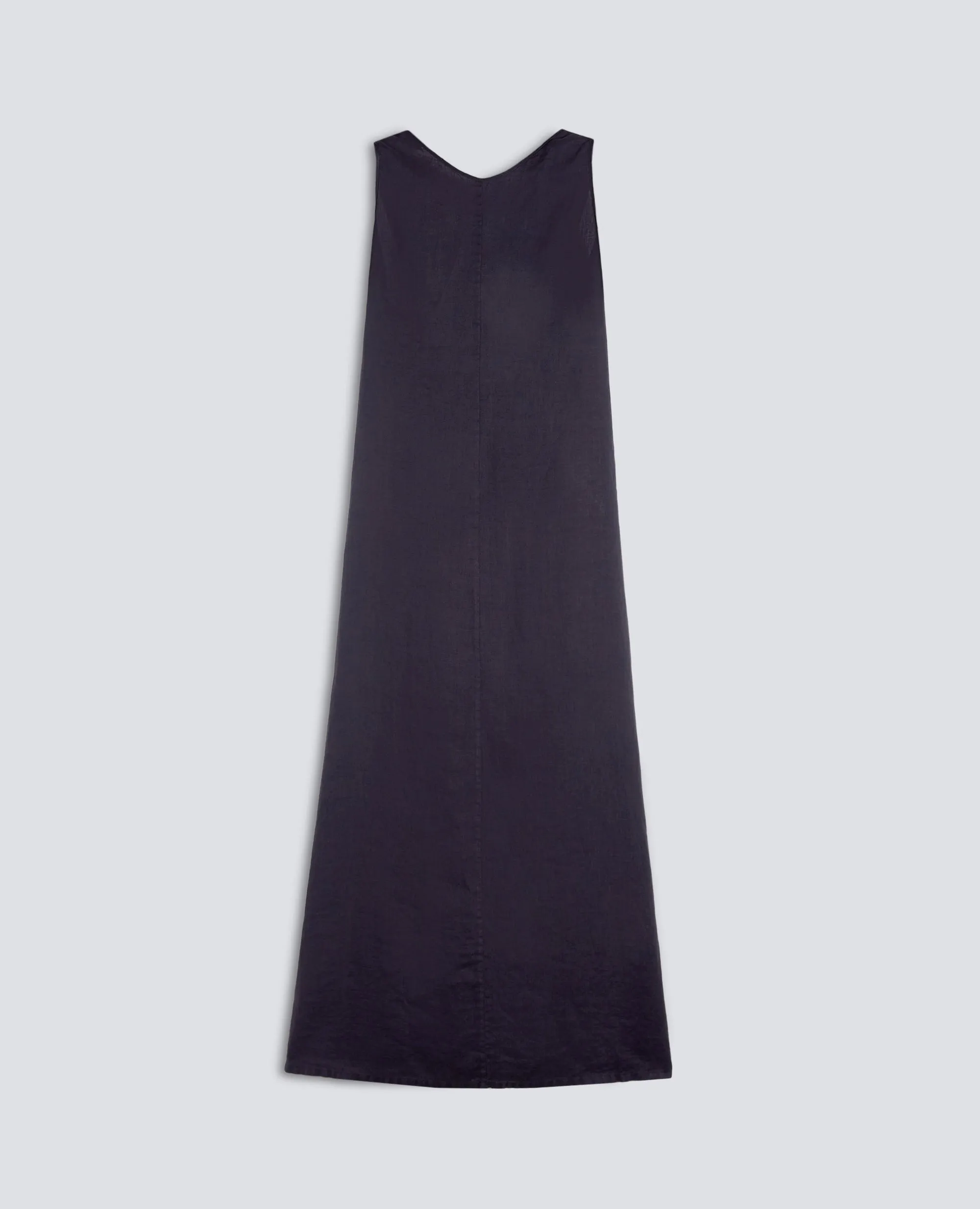 ABITO LUNGO IN LINO - NAVY sold by Aspesi
