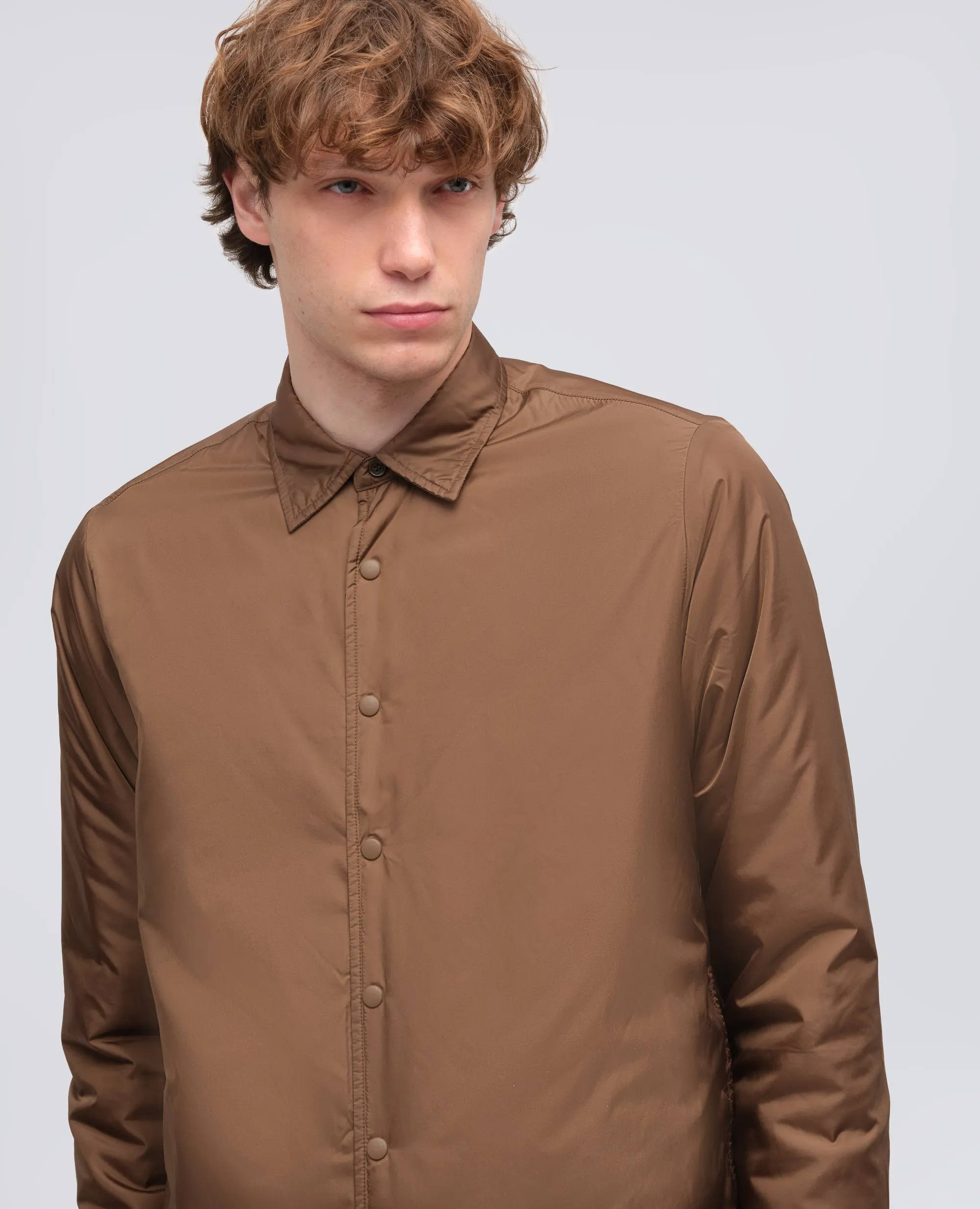 CAMICIA IMBOTTITA IN NYLON LEGGERO - BISCOTTO sold by Aspesi product image thumbnail 4