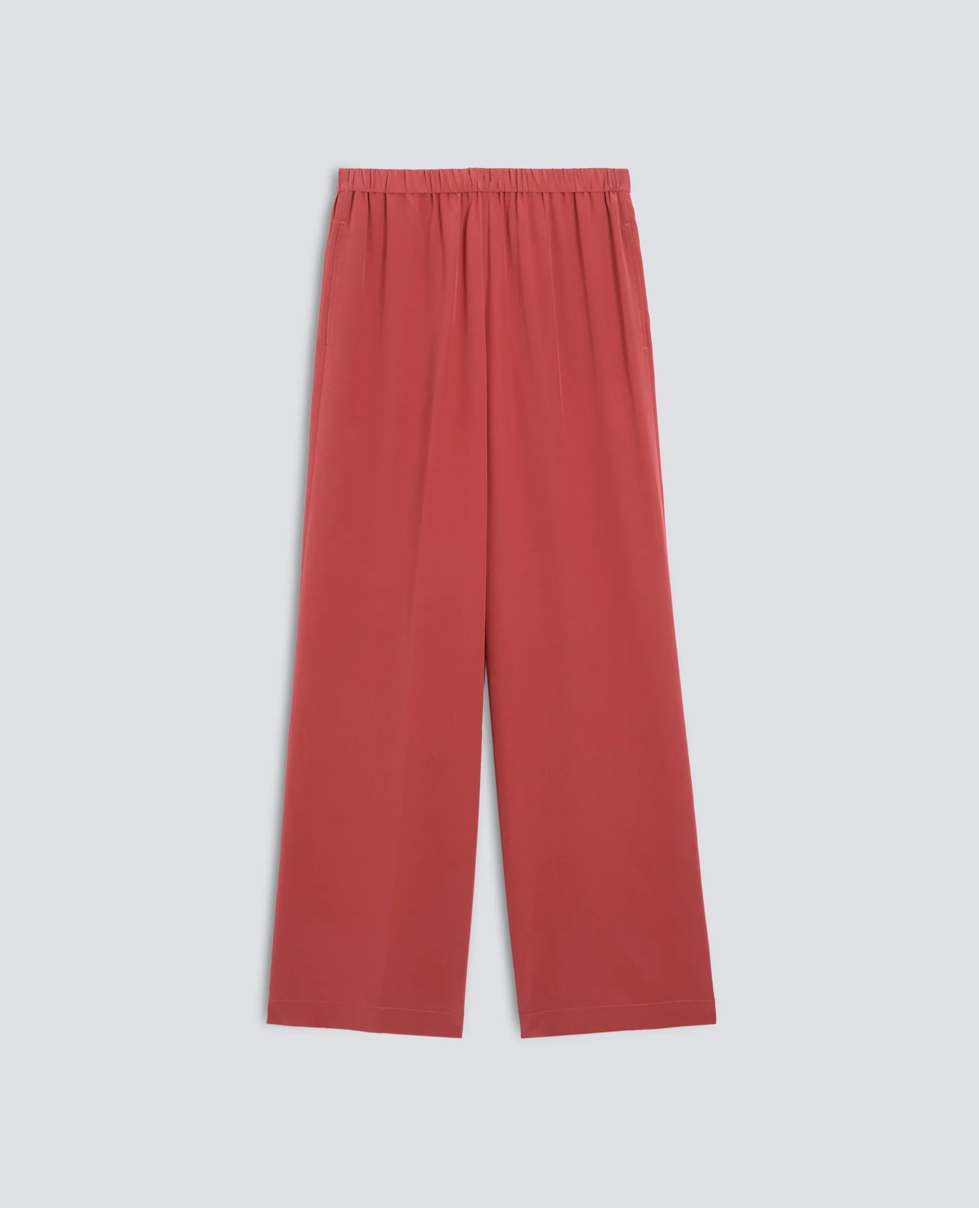 PANTALONE IN CREPE DE CHINE SETA - ARAGOSTA sold by Aspesi
