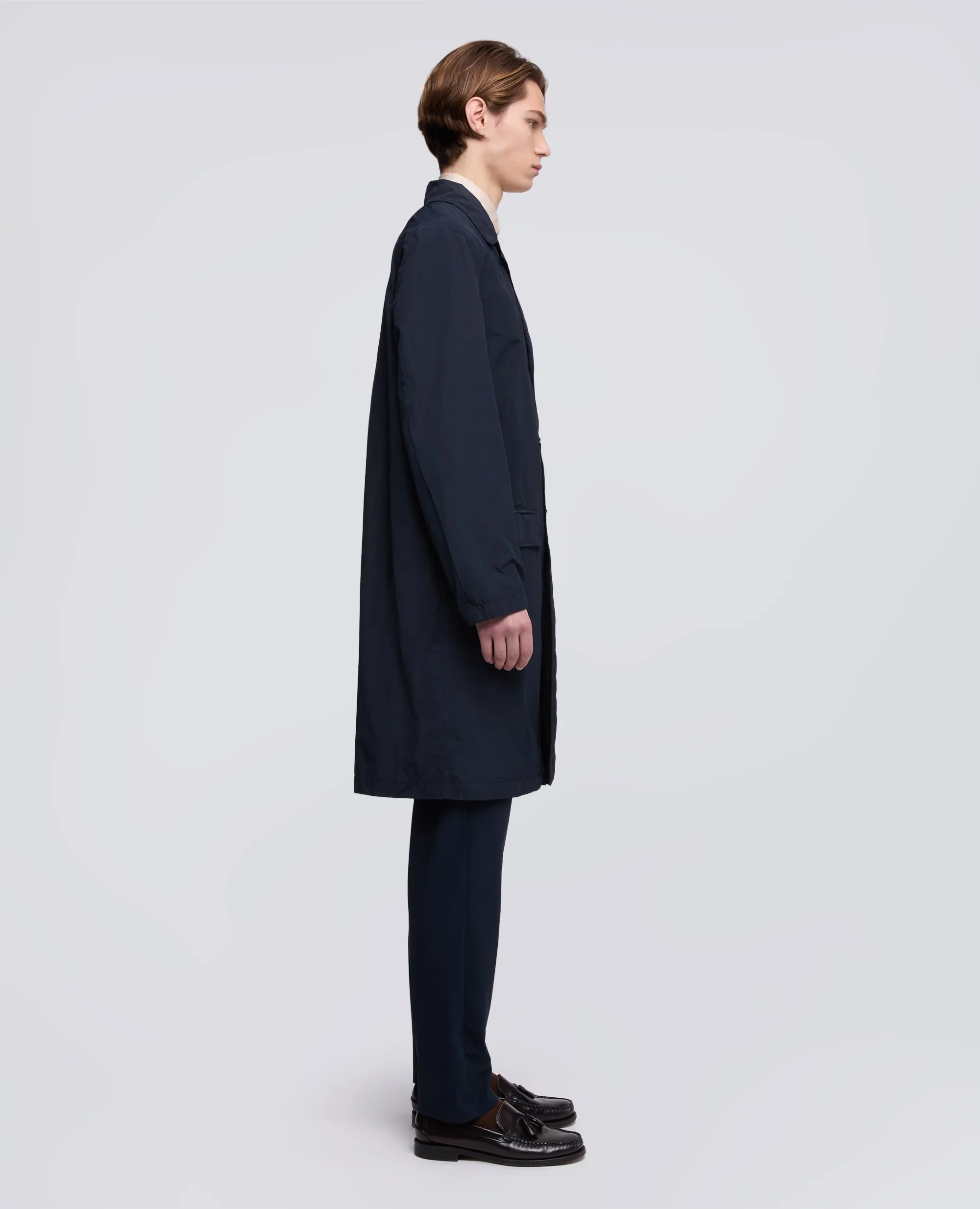 IMPERMEABILE IN POLY-NYLON - NAVY sold by Aspesi product image thumbnail 4