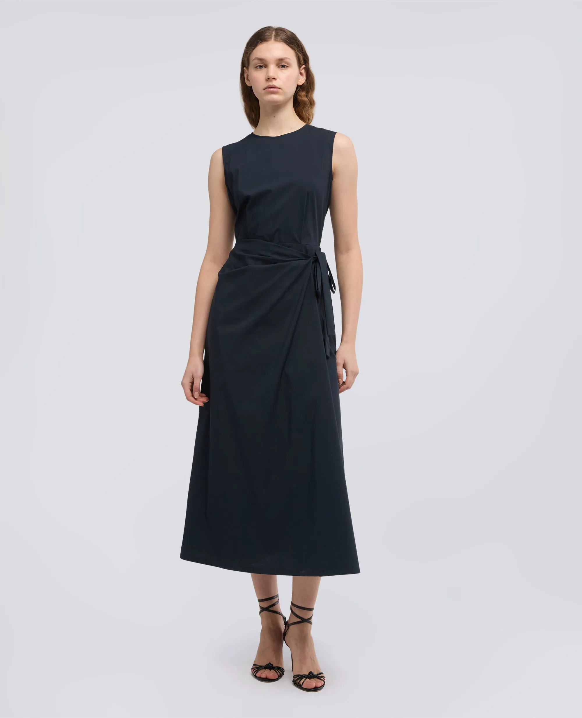 ABITO IN POPELINE DI COTONE NYLON STRETCH - NAVY sold by Aspesi product image thumbnail 2