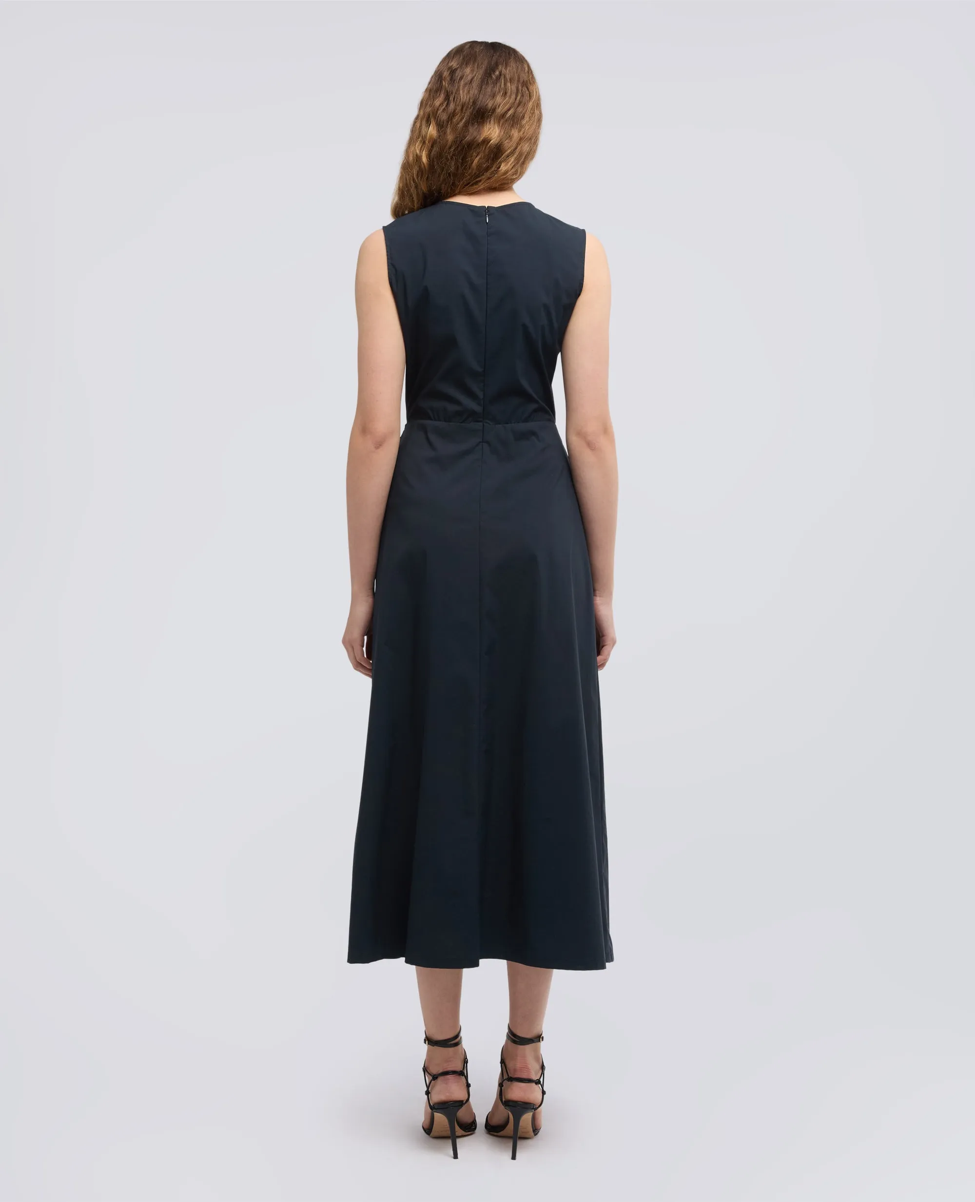 ABITO IN POPELINE DI COTONE NYLON STRETCH - NAVY sold by Aspesi product image thumbnail 3