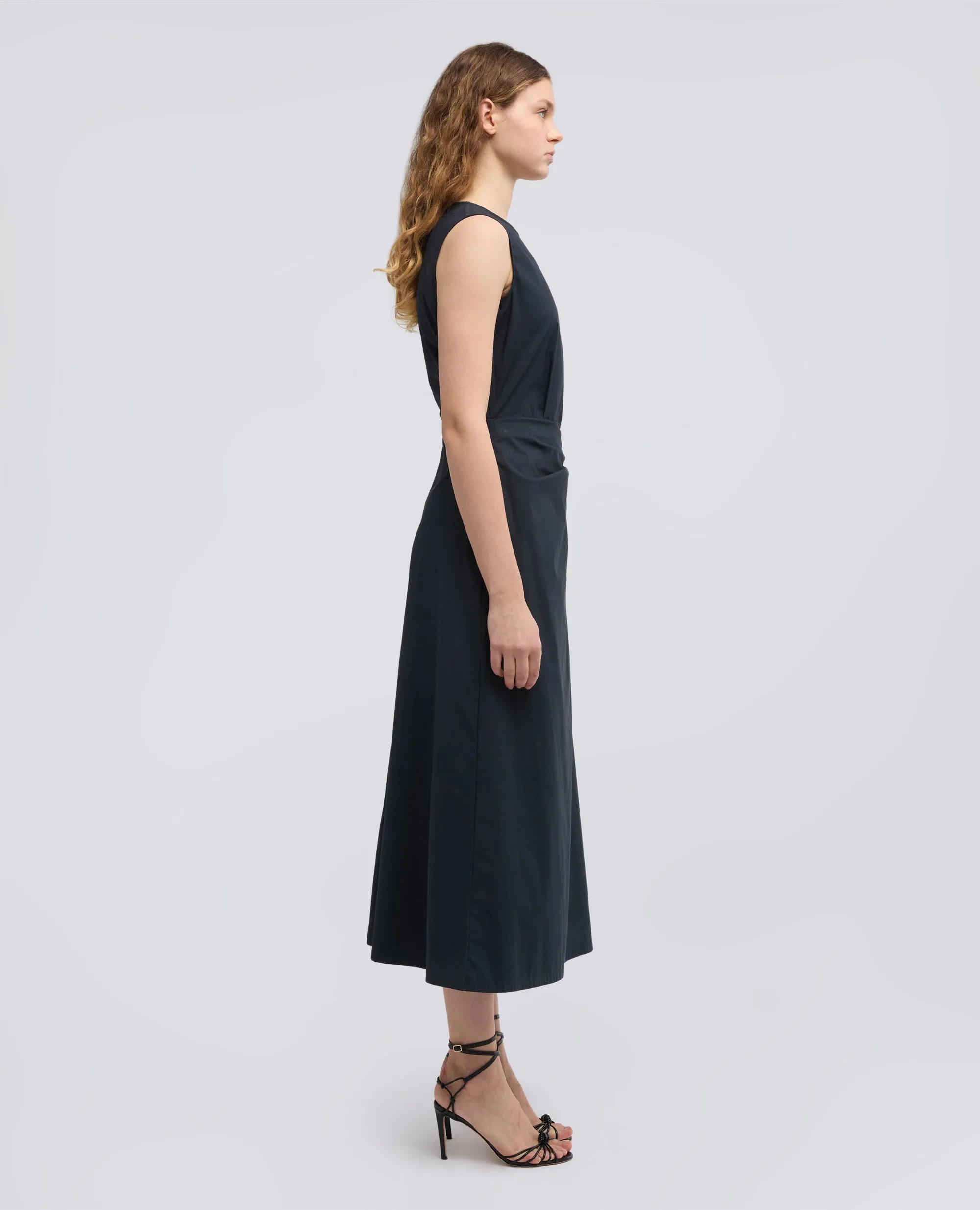 ABITO IN POPELINE DI COTONE NYLON STRETCH - NAVY sold by Aspesi product image thumbnail 4