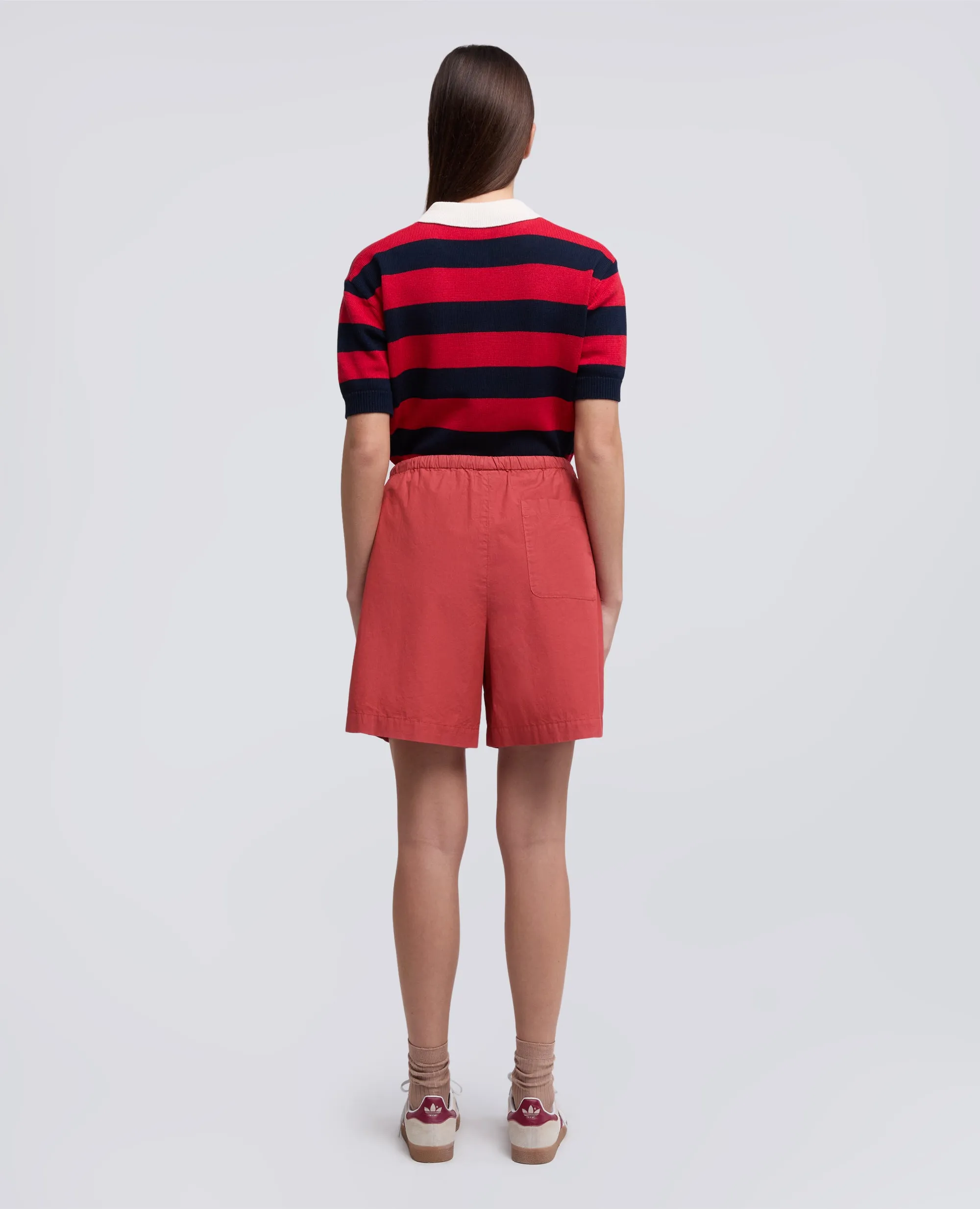 SHORT IN POPELINE DI COTONE TINTO CAPO - ARAGOSTA sold by Aspesi product image thumbnail 3