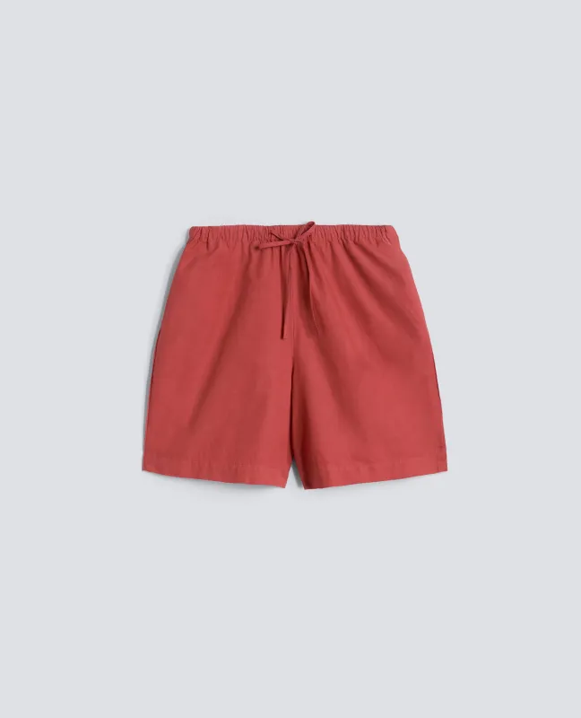 SHORT IN POPELINE DI COTONE TINTO CAPO - ARAGOSTA made by Aspesi