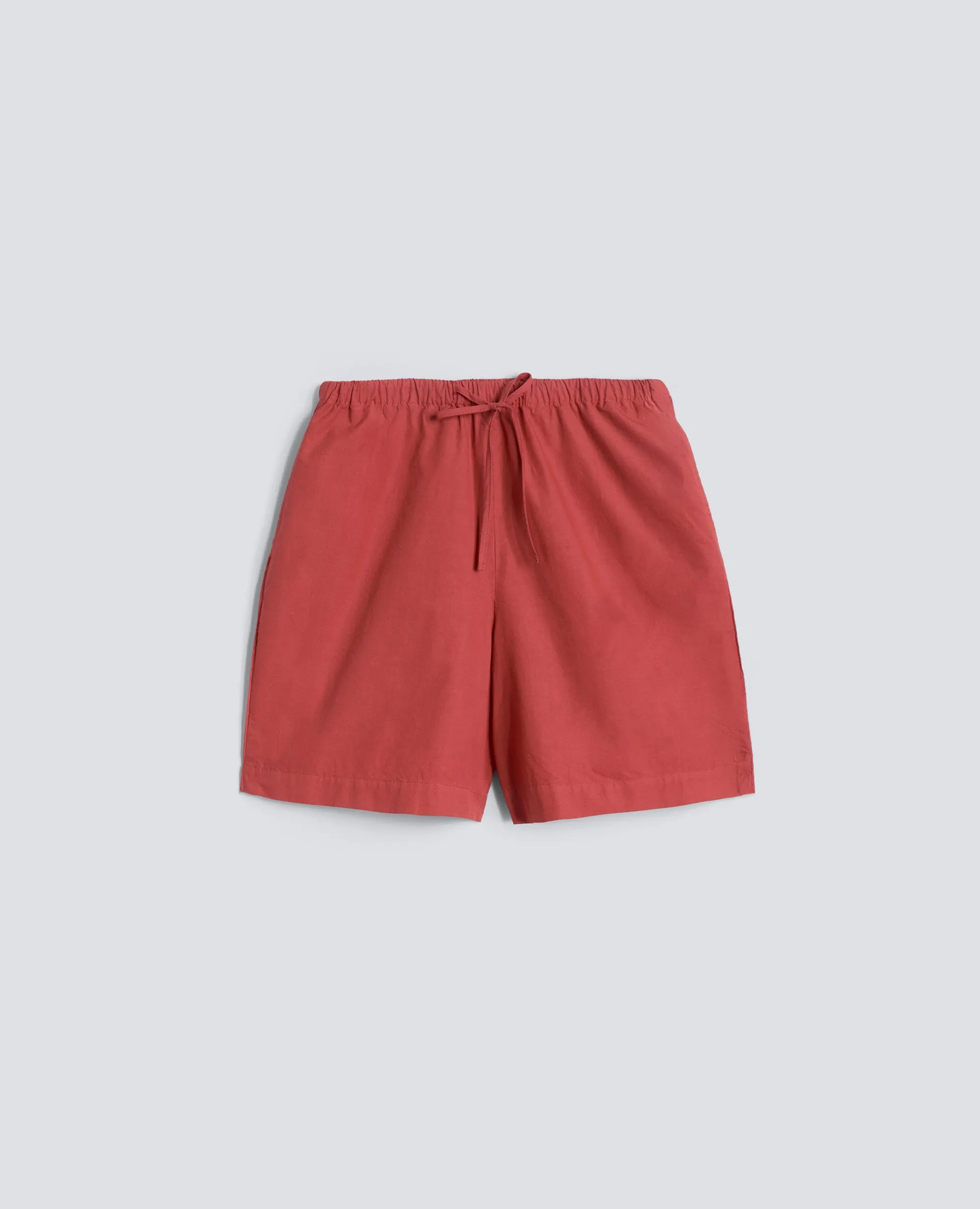 SHORT IN POPELINE DI COTONE TINTO CAPO - ARAGOSTA sold by Aspesi