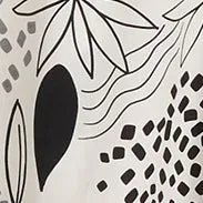 ABITO IN POPELINE DI COTONE STAMPA JUNGLE - CAPSULE AA - FIORE BIANCO sold by Aspesi product image thumbnail 5