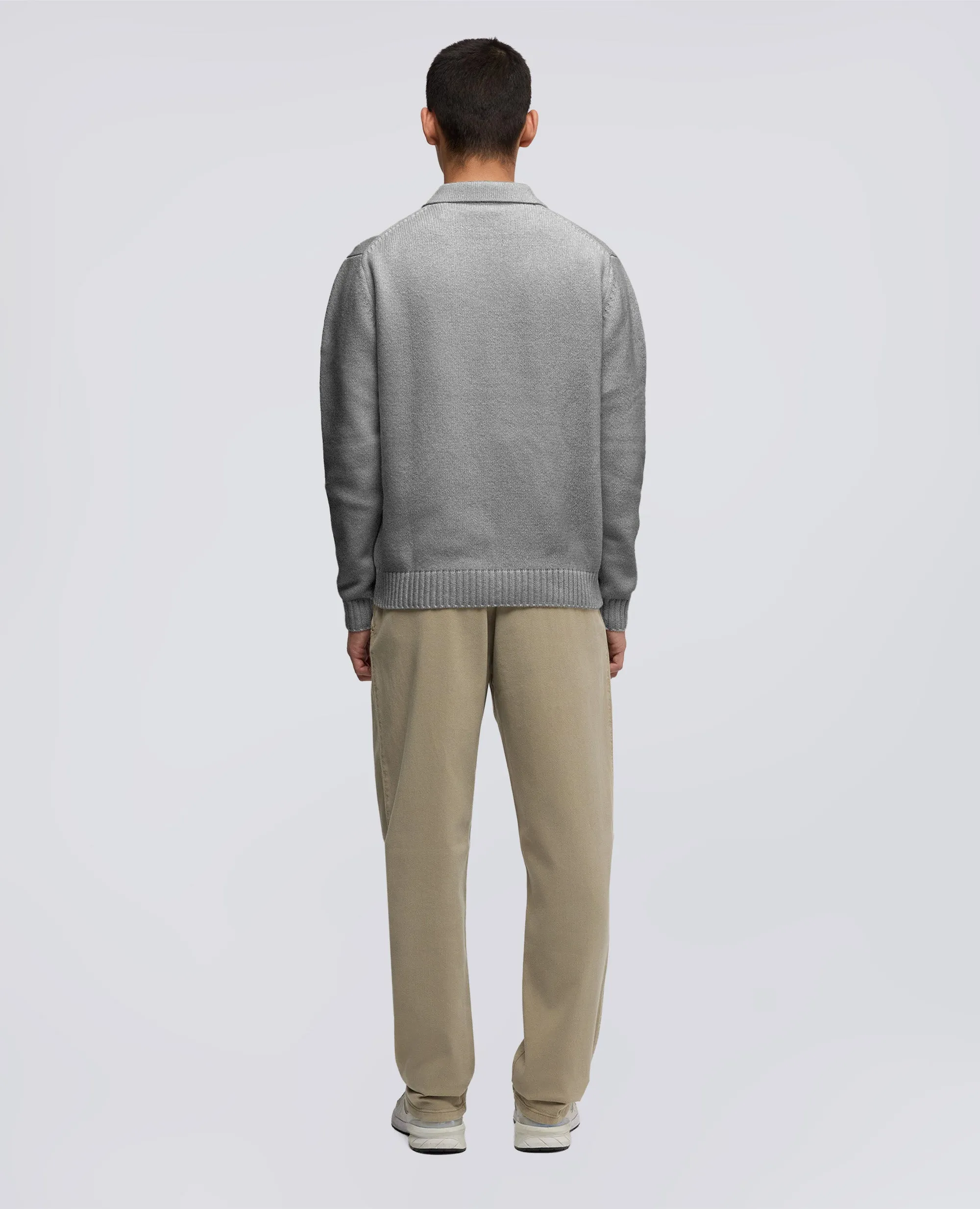 POLO IN MISTO LANA - GRIGIO sold by Aspesi product image thumbnail 3