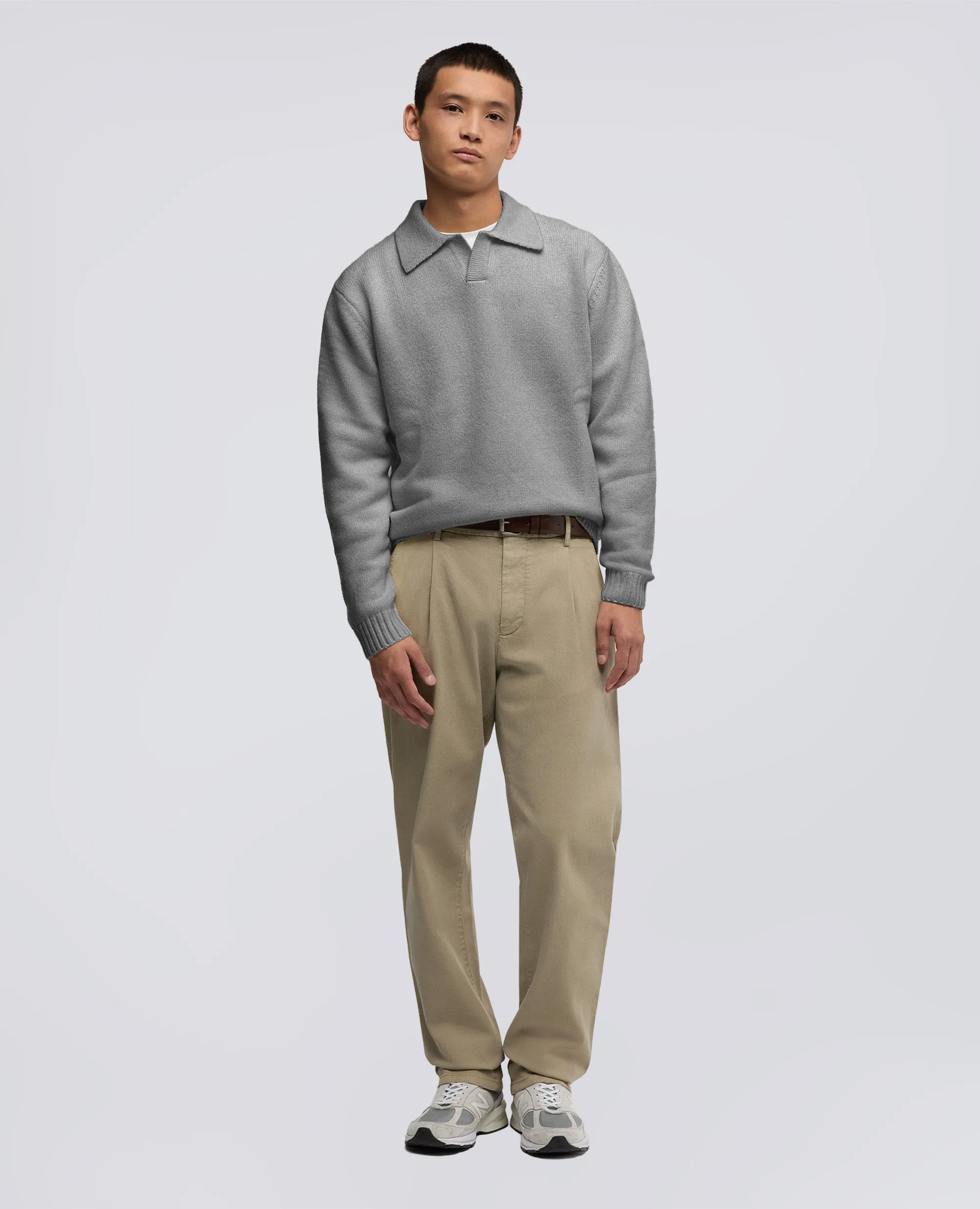 POLO IN MISTO LANA - GRIGIO sold by Aspesi product image thumbnail 2