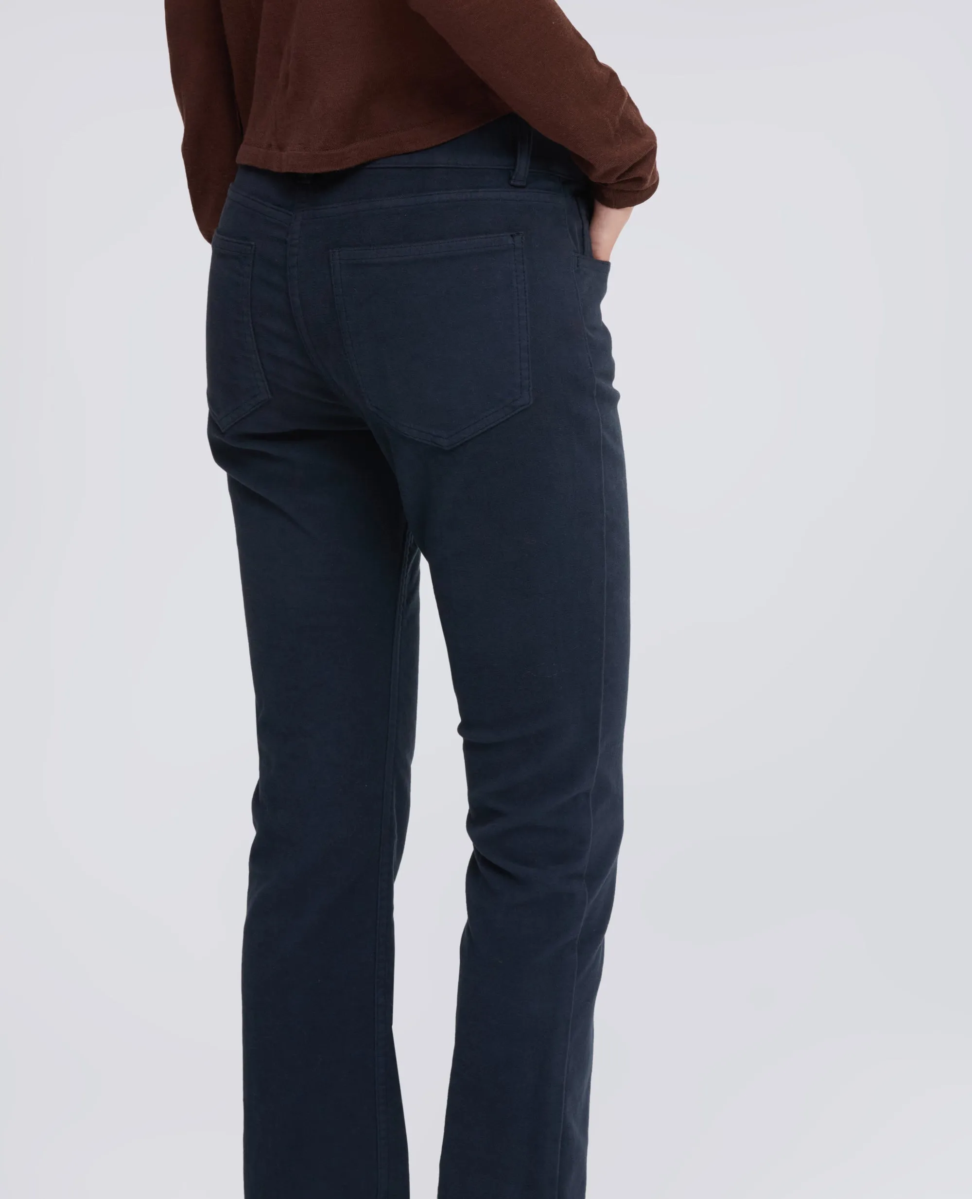 PANTALONE IN FUSTAGNO STRETCH - NAVY sold by Aspesi product image thumbnail 4