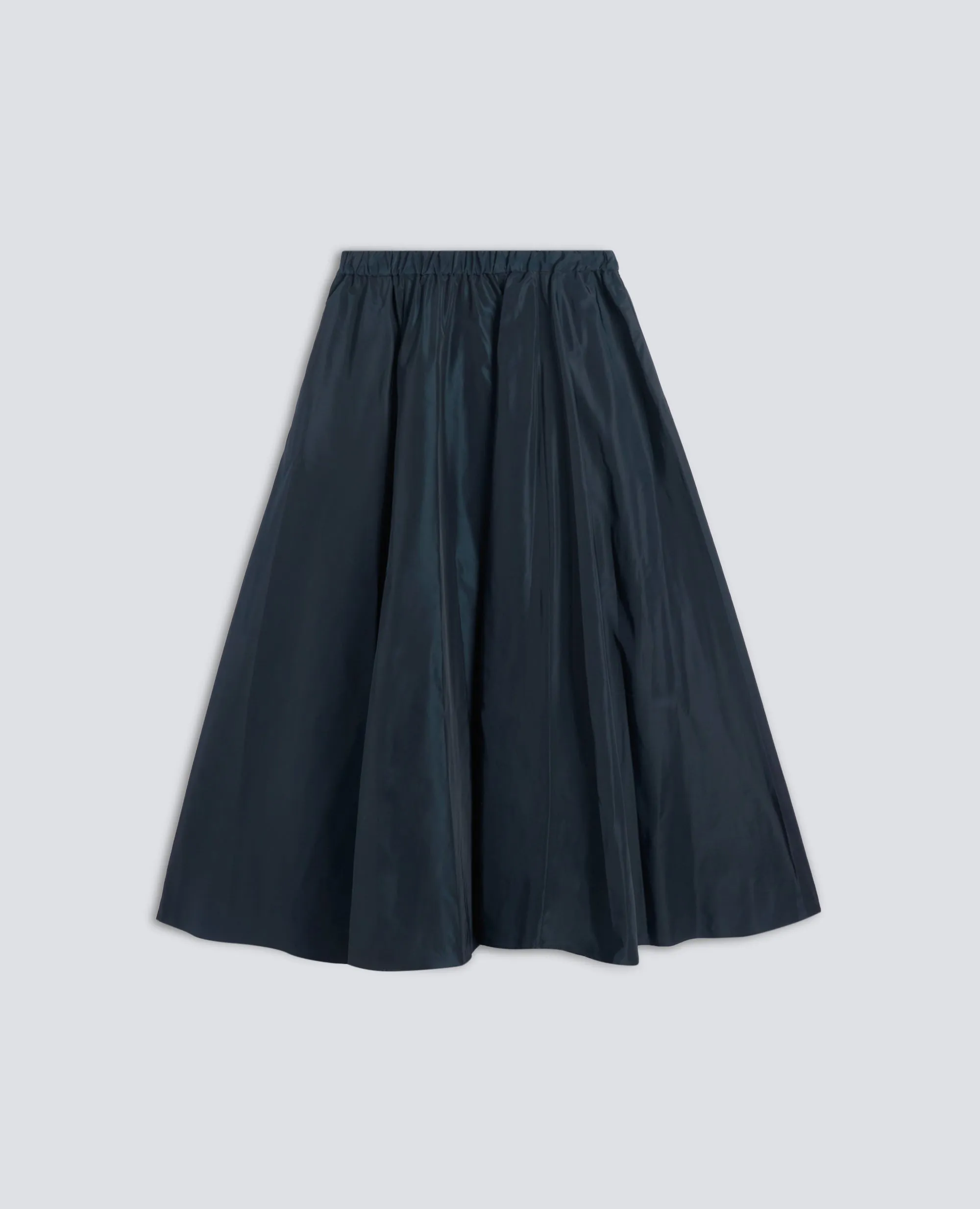 GONNA SVASATA IN TESSUTO TECNICO - BLU NERO sold by Aspesi