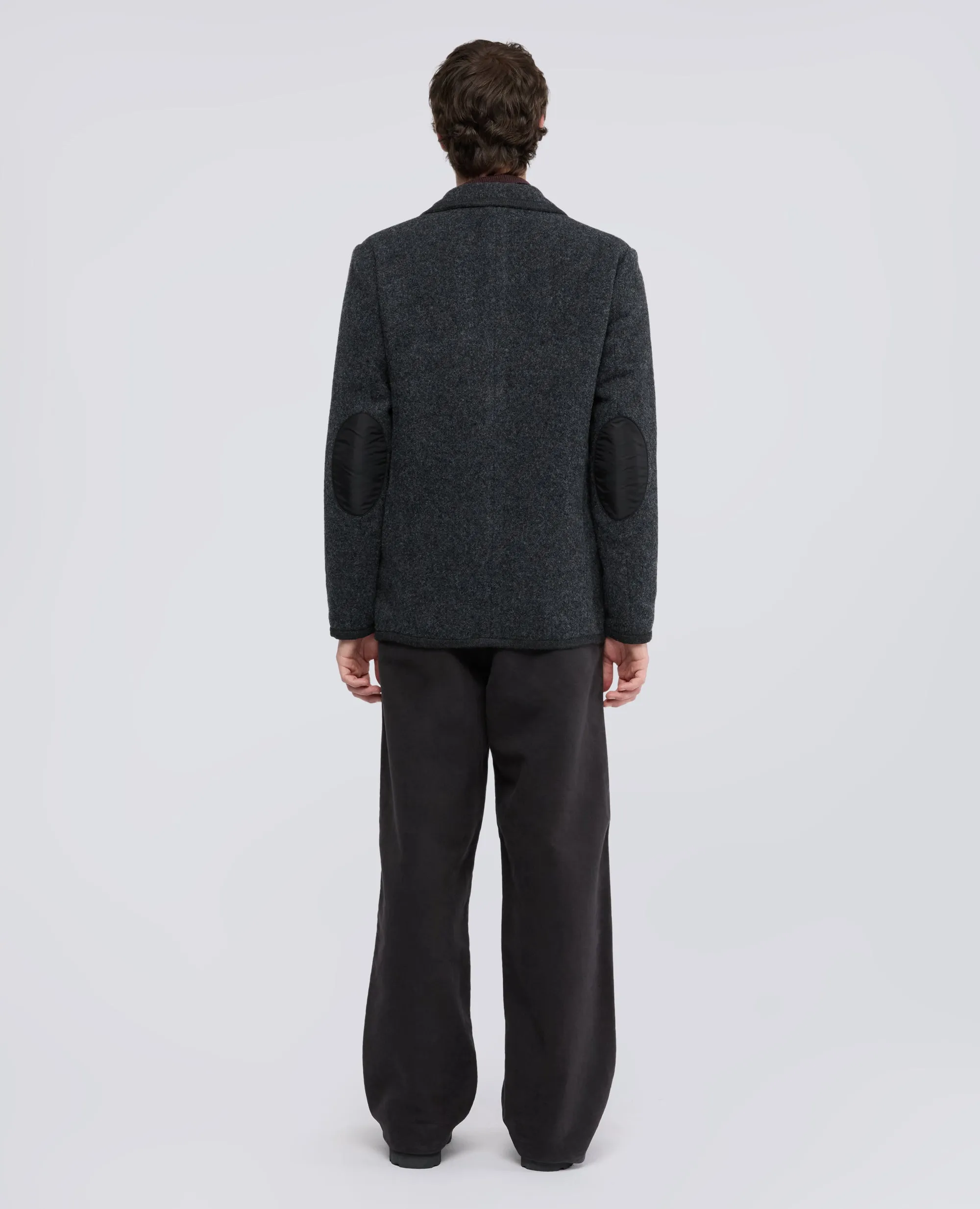 BLAZER IN LANA SHETLAND - ANTRACITE sold by Aspesi product image thumbnail 3