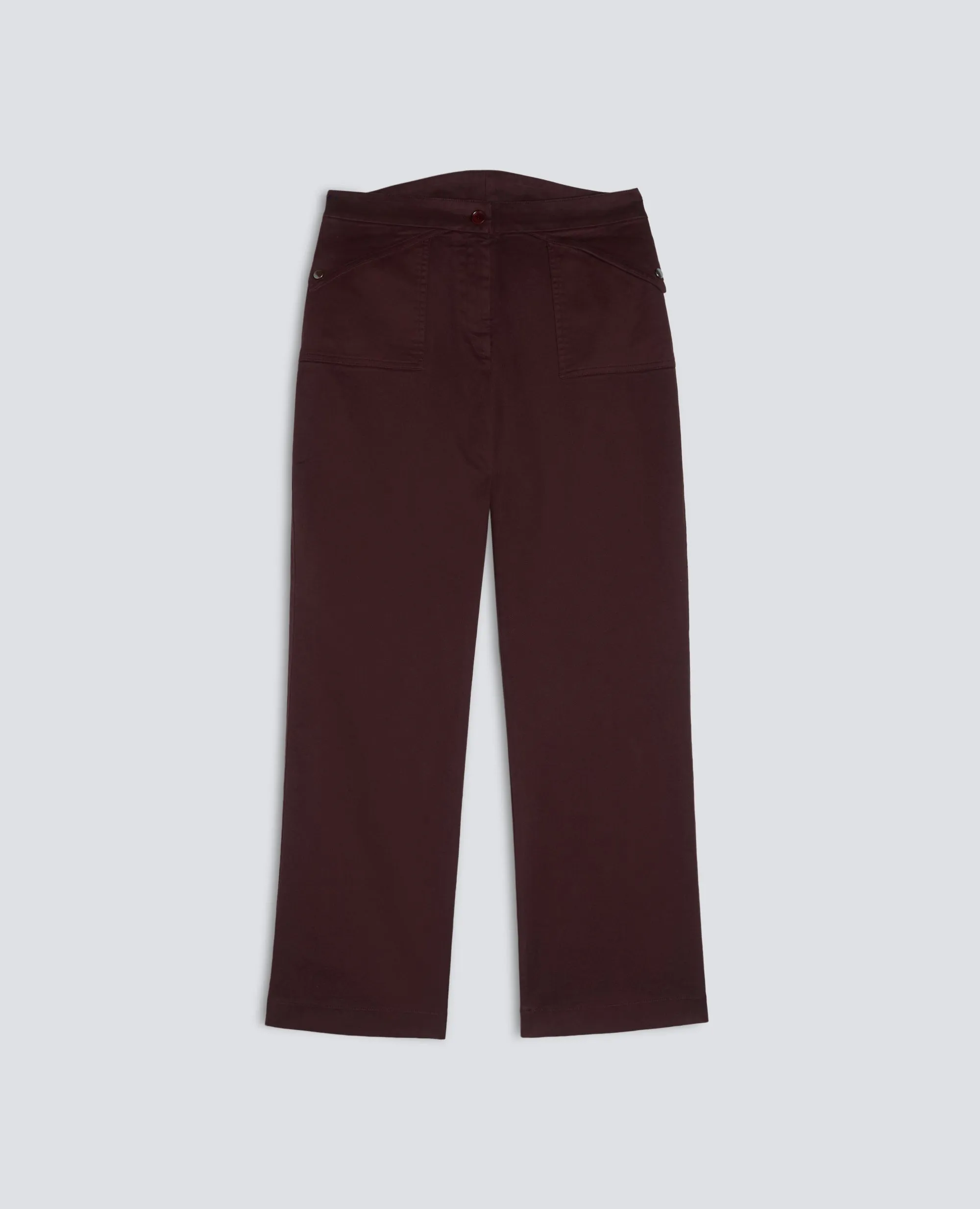 PANTALONE IN GABARDINA DI COTONE - BARBERA sold by Aspesi