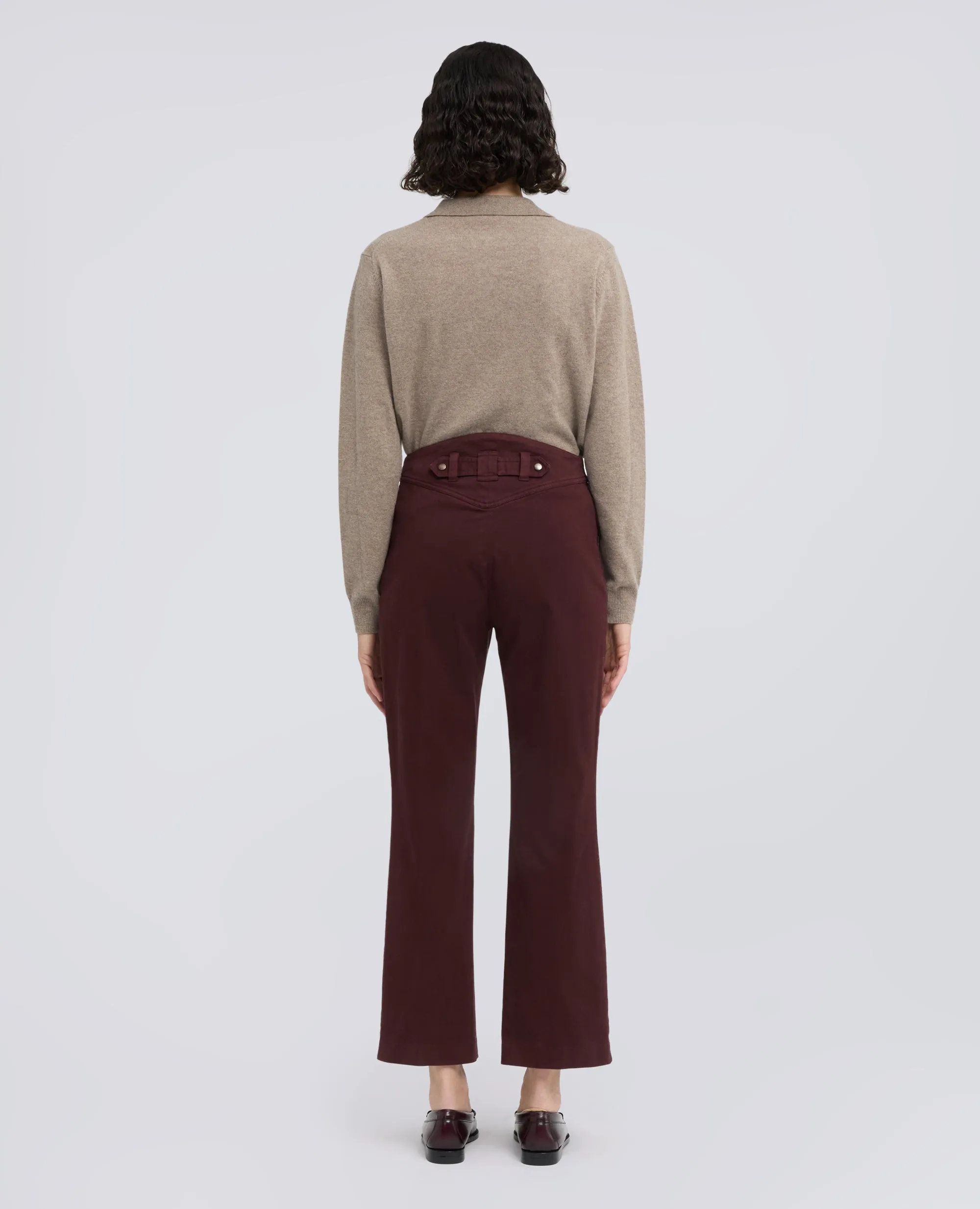 PANTALONE IN GABARDINA DI COTONE - BARBERA sold by Aspesi product image thumbnail 3