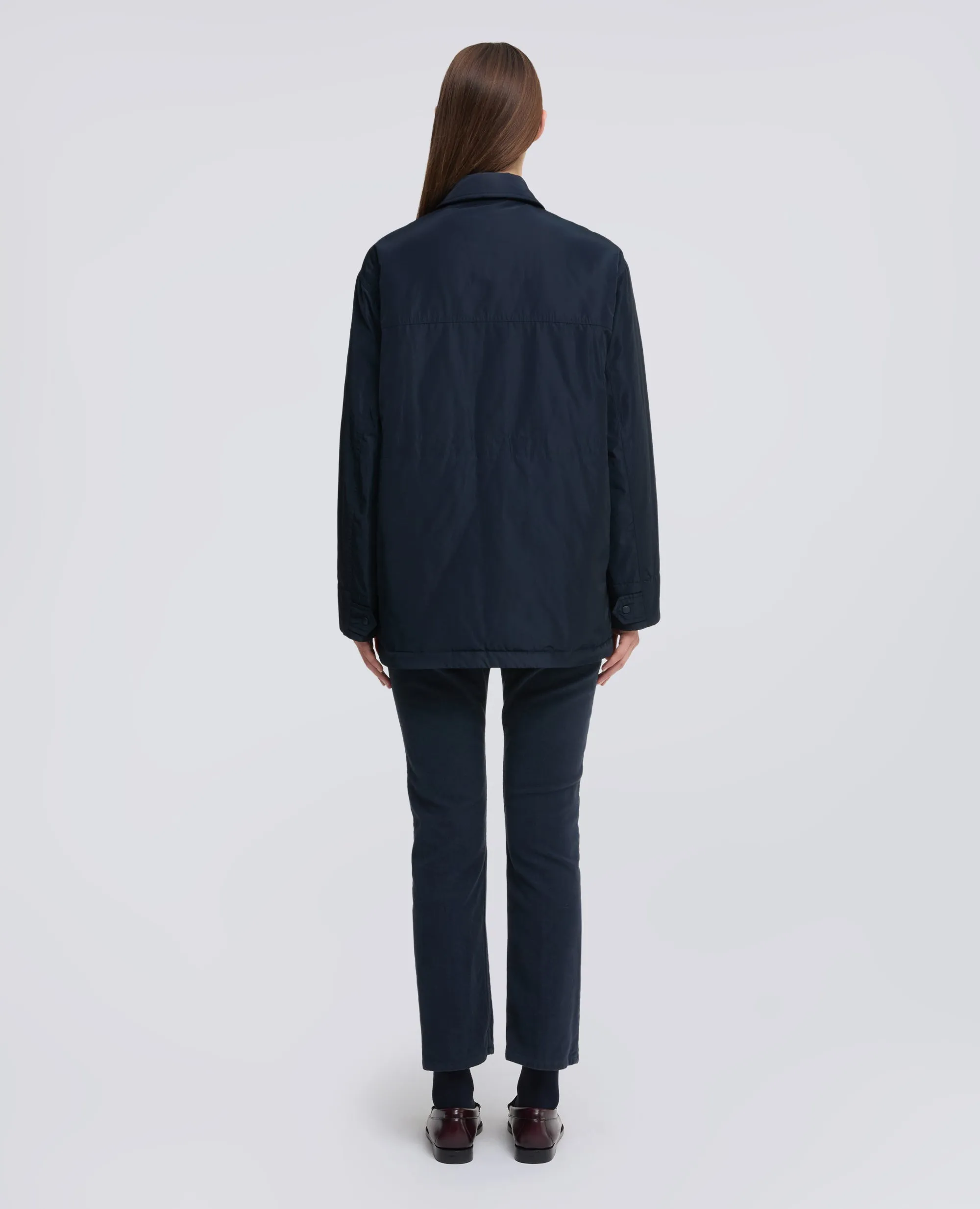 GIACCA IMBOTTITA IN TAFFETA TECNICO - BLU NERO sold by Aspesi product image thumbnail 3