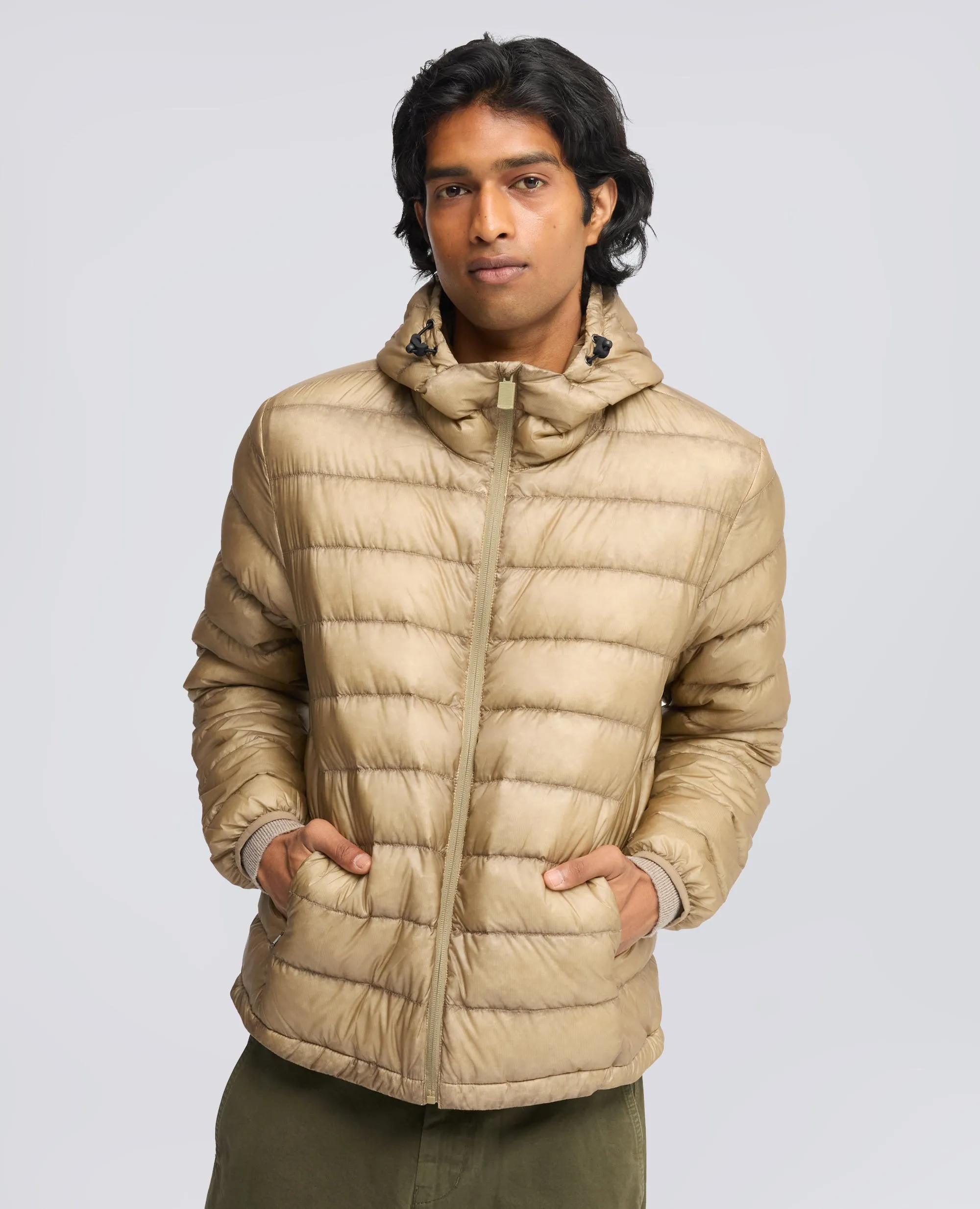 GIUBBOTTO IN NYLON IMBOTTITO - SABBIA sold by Aspesi product image thumbnail 4