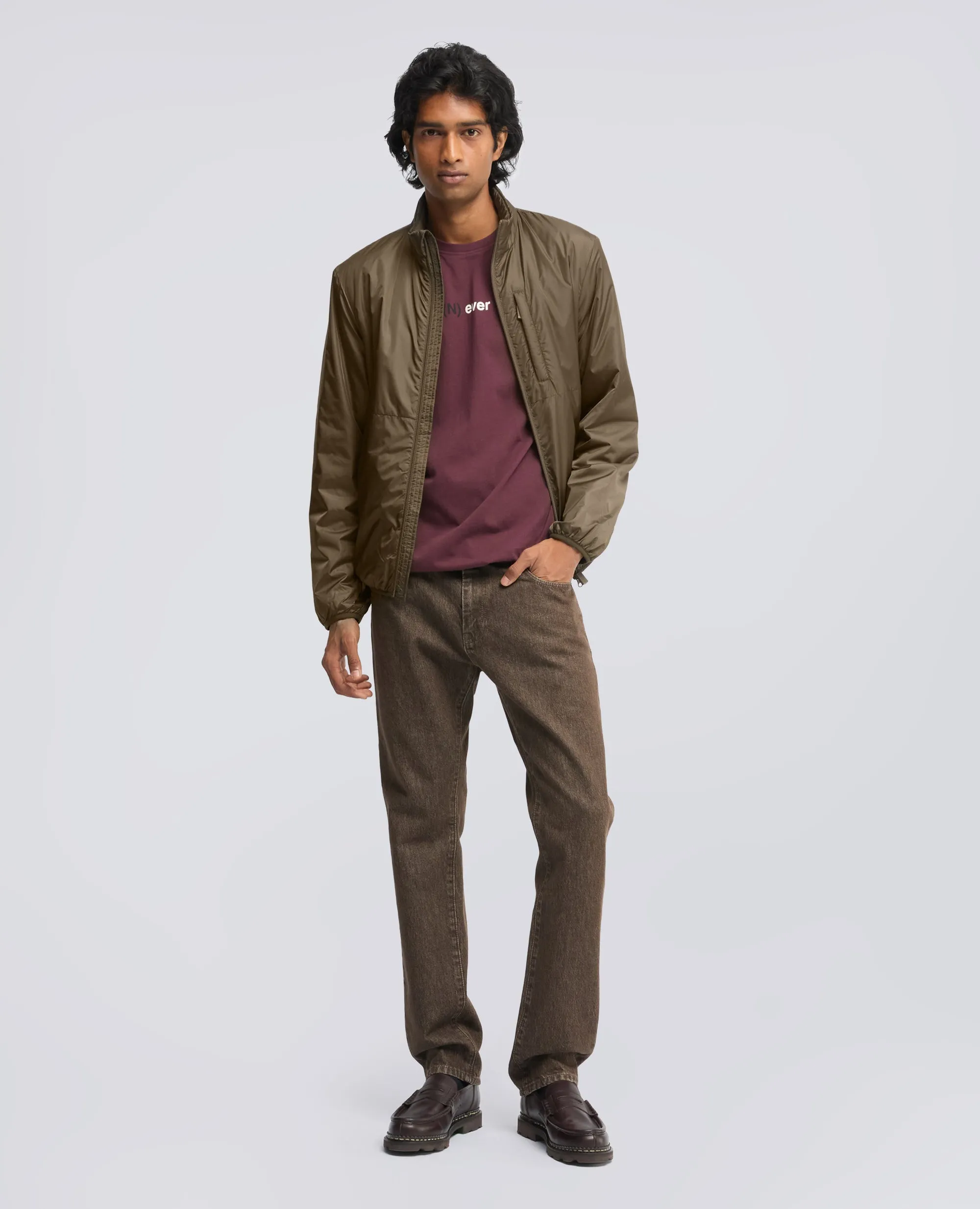 GIUBBOTTO IN NYLON IMBOTTITO - MILITARE sold by Aspesi product image thumbnail 2