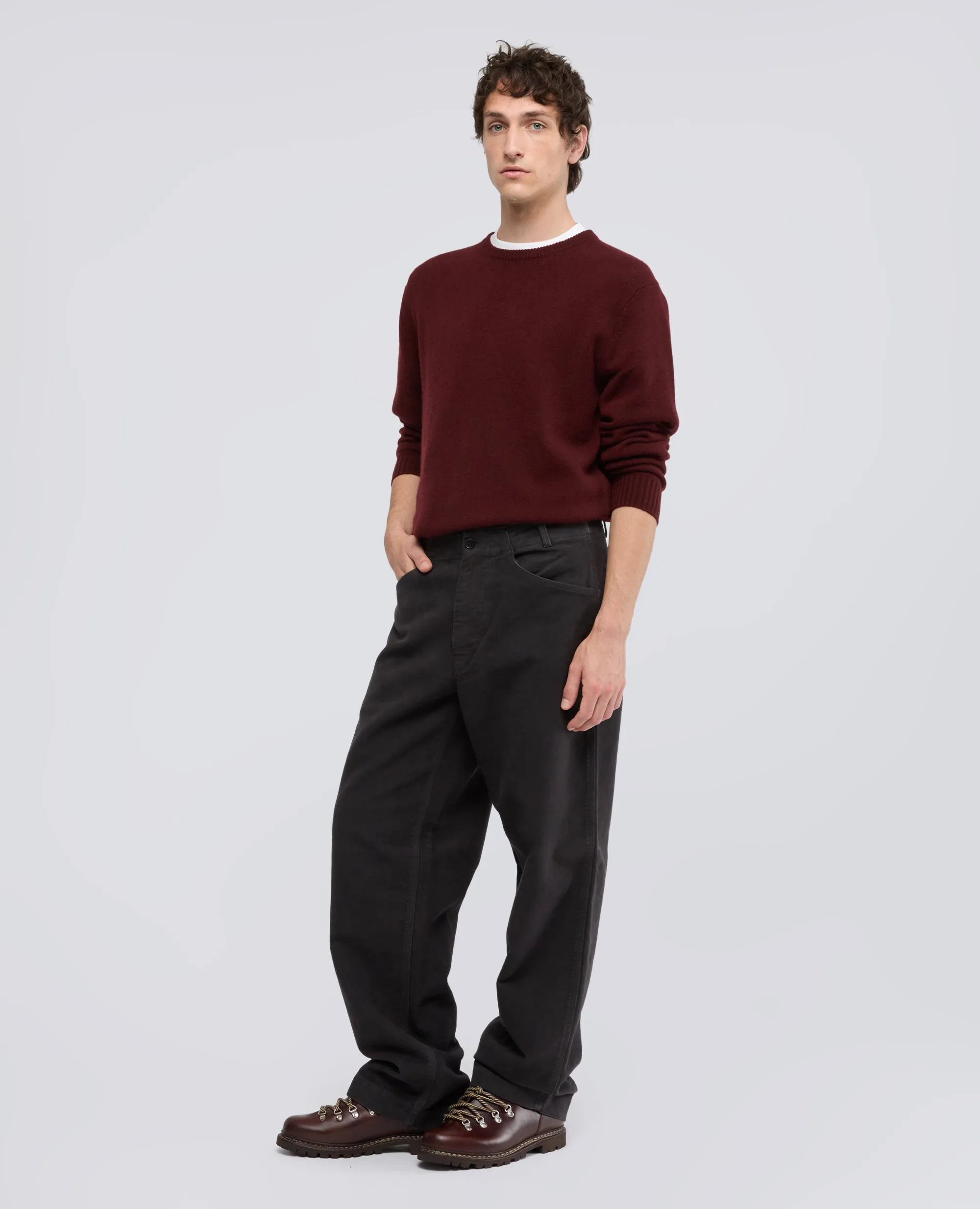 MAGLIA GIROCOLLO IN CASHMERE - BARBERA sold by Aspesi product image thumbnail 2